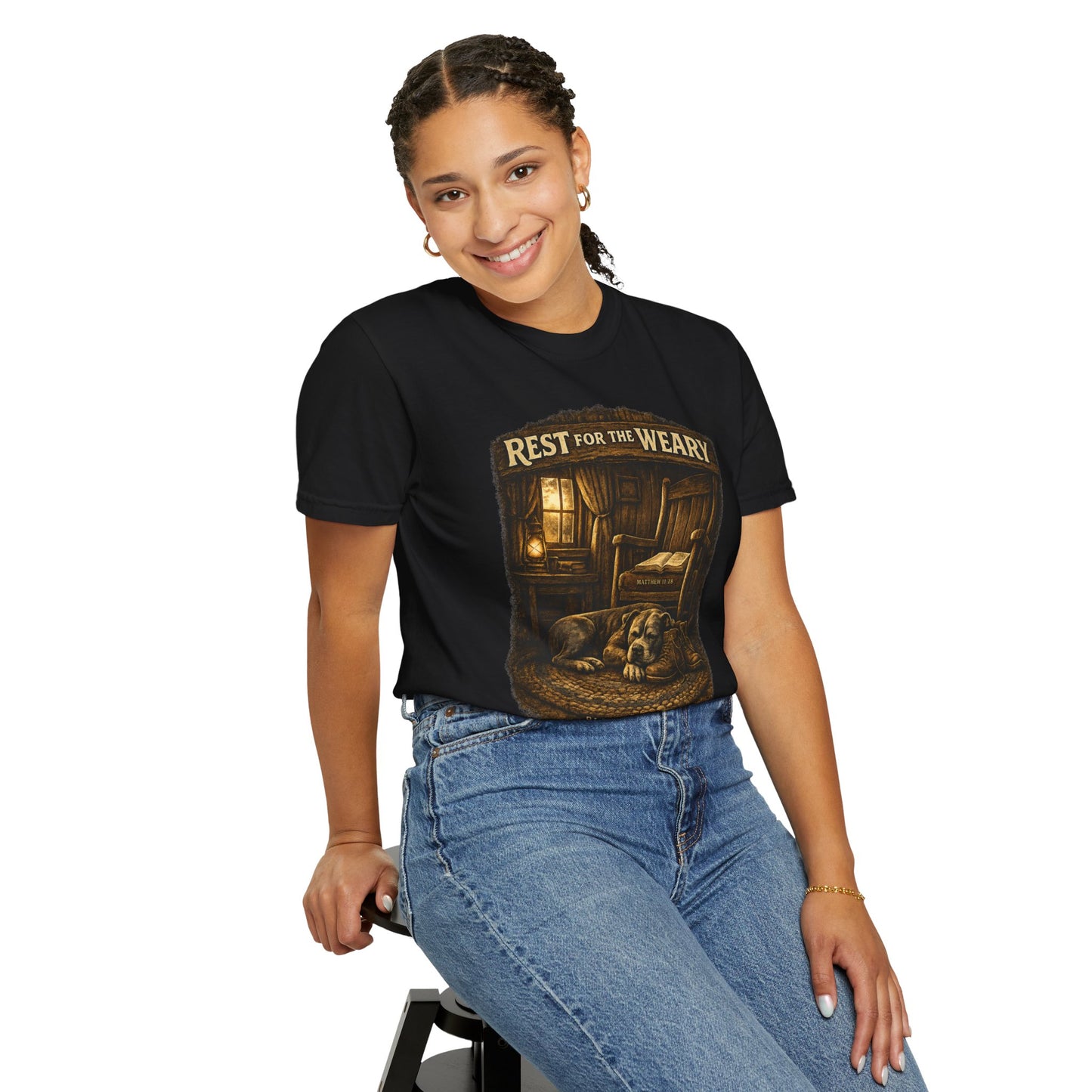 Rest for the Weary Vintage Tee — Faithful Bully Collection
