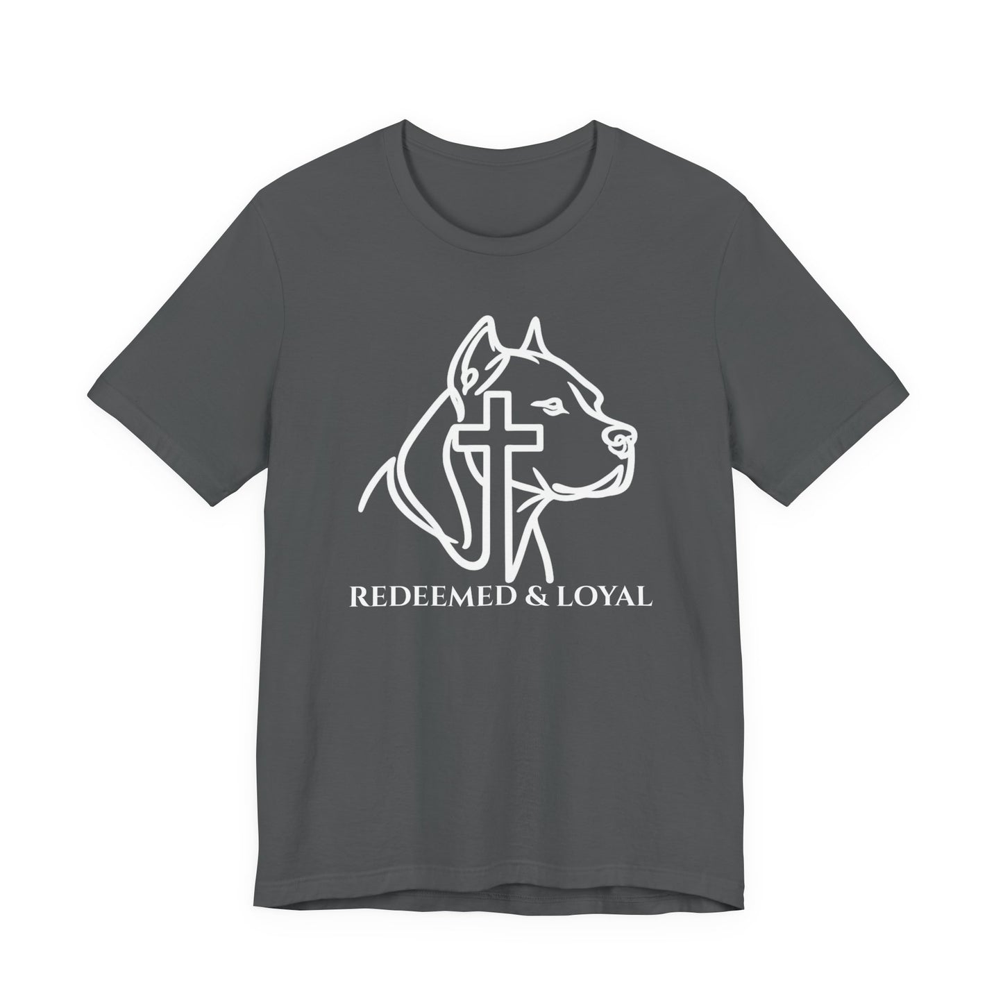 Redeemed & Loyal Tee | Christian Pit Bull Shirt