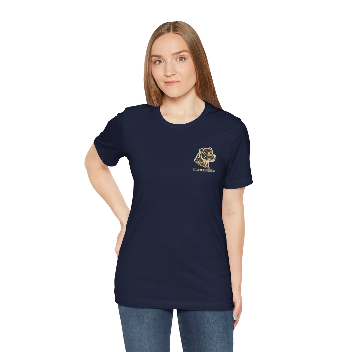 Built Like A Patriot Tee — All-American Blockheads Collection