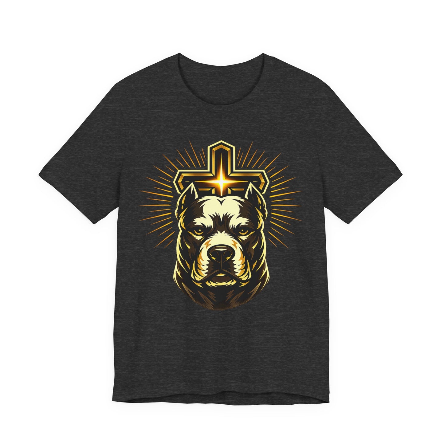 Walk by Faith Tee – Christian Pit Bull Shirt