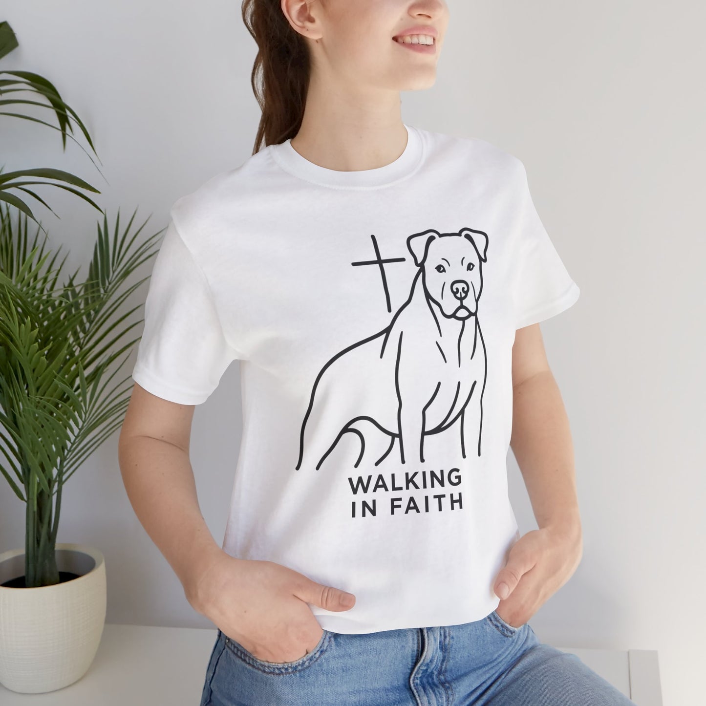Walking in Faith Tee – Faithful Bully Collection