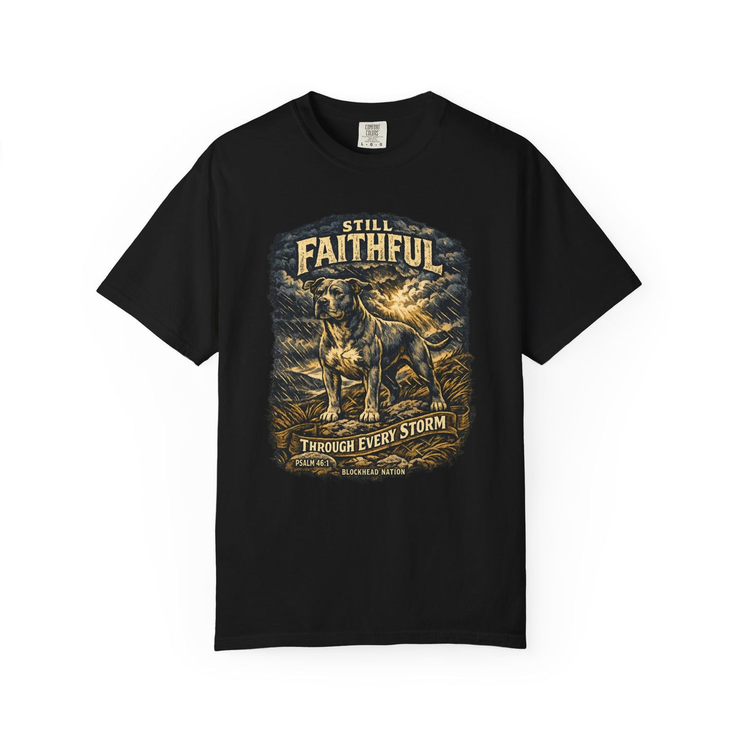Still Faithful Pit Bull Tee
