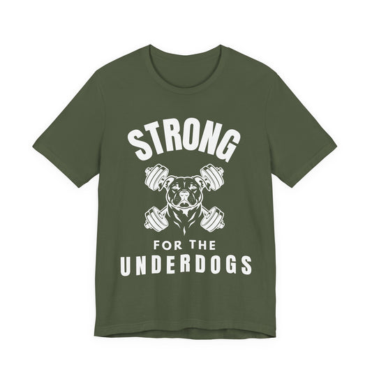 Strong For The Underdogs Tee - Iron Blockheads Collection