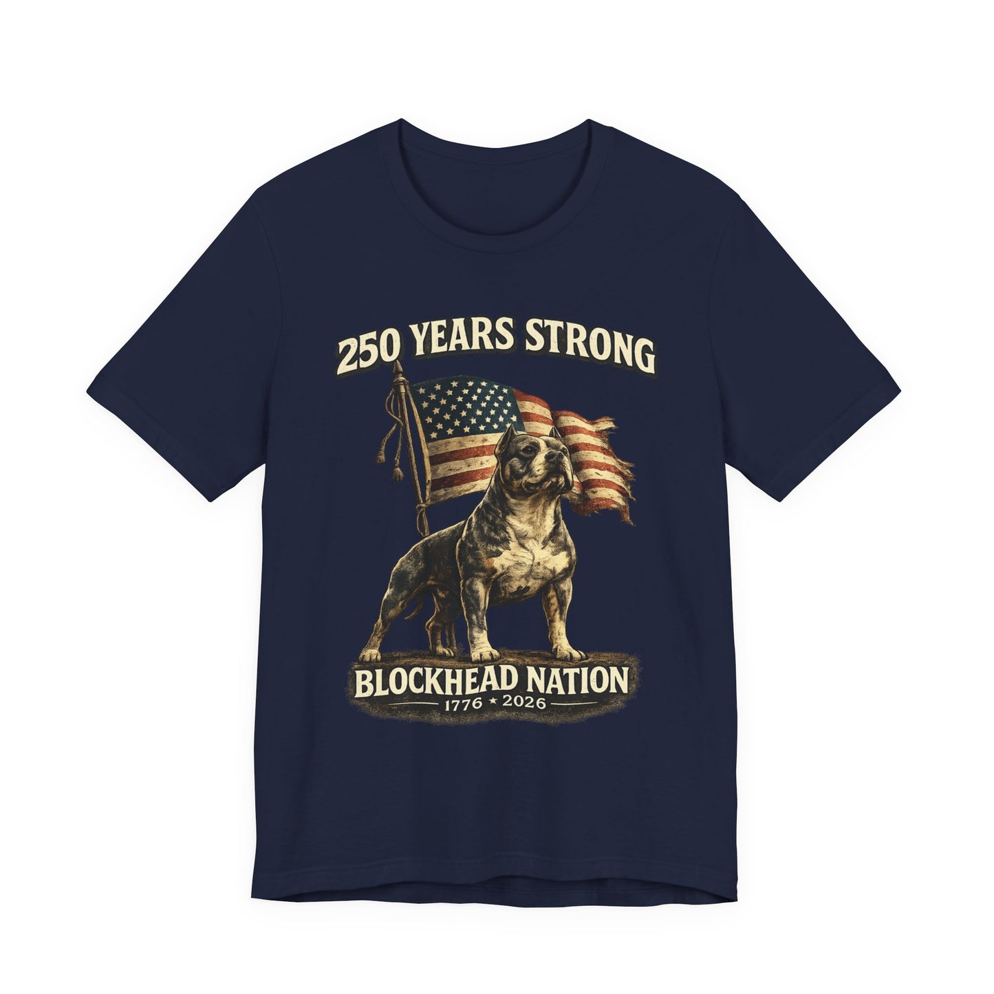 250 Years Strong Tee - All-American Blockheads Collection