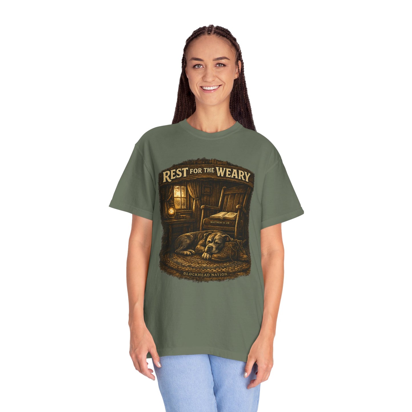Rest for the Weary Vintage Tee — Faithful Bully Collection