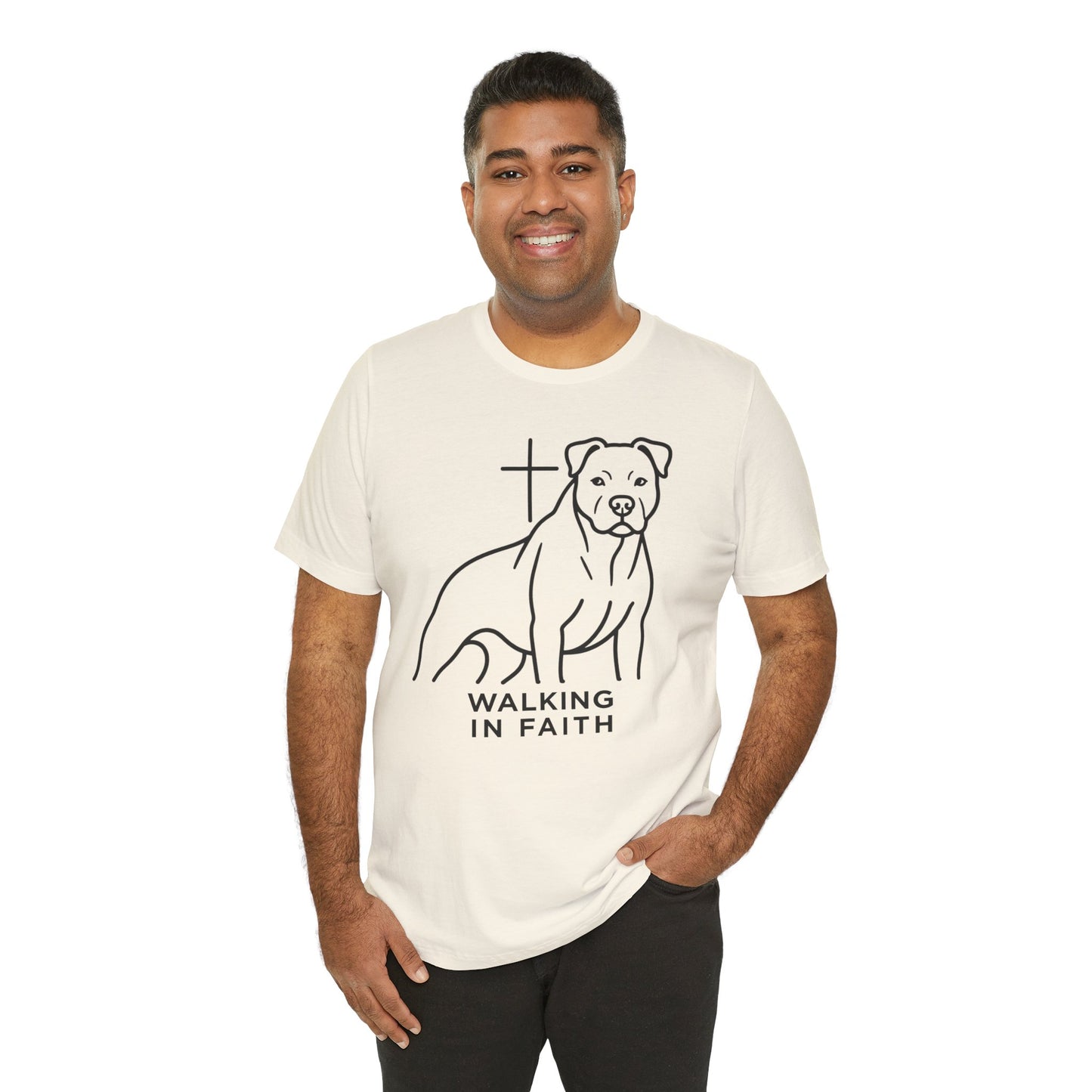 Walking in Faith Tee – Faithful Bully Collection
