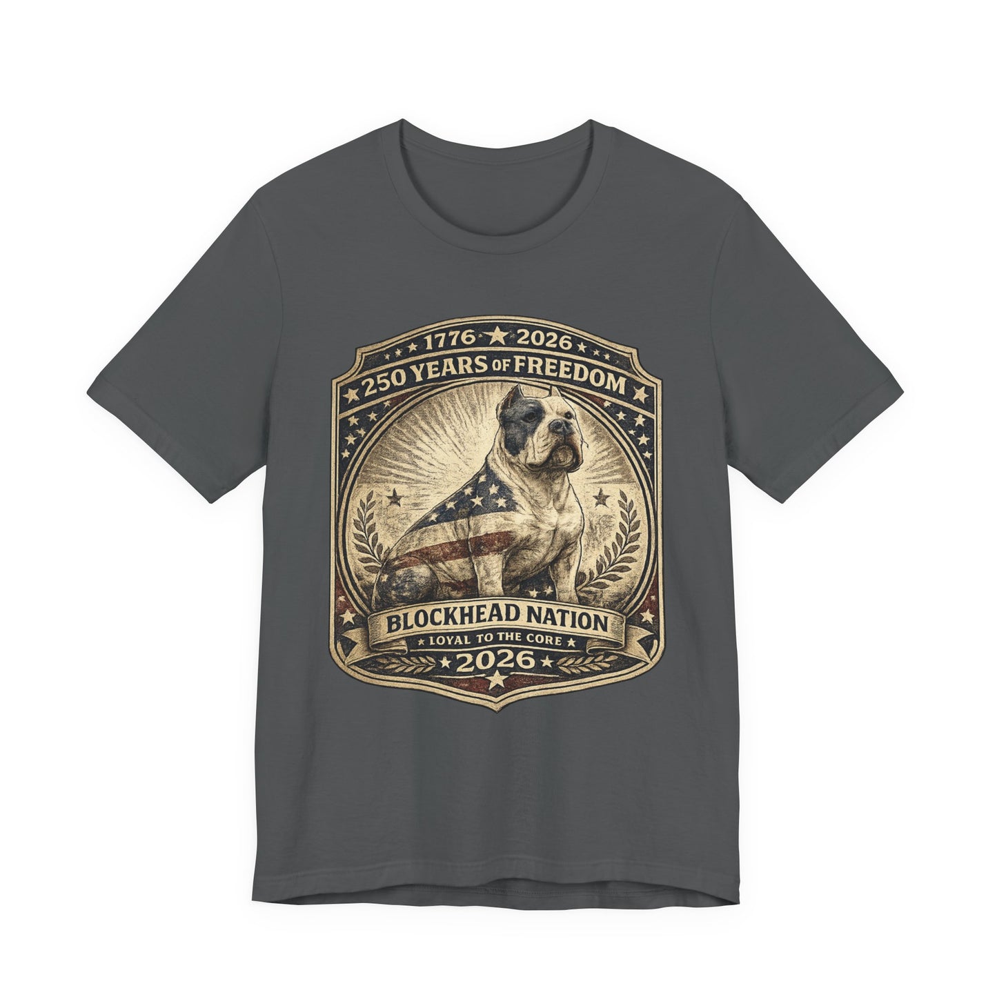 250 Years of Freedom Tee – All-American Blockheads Collection