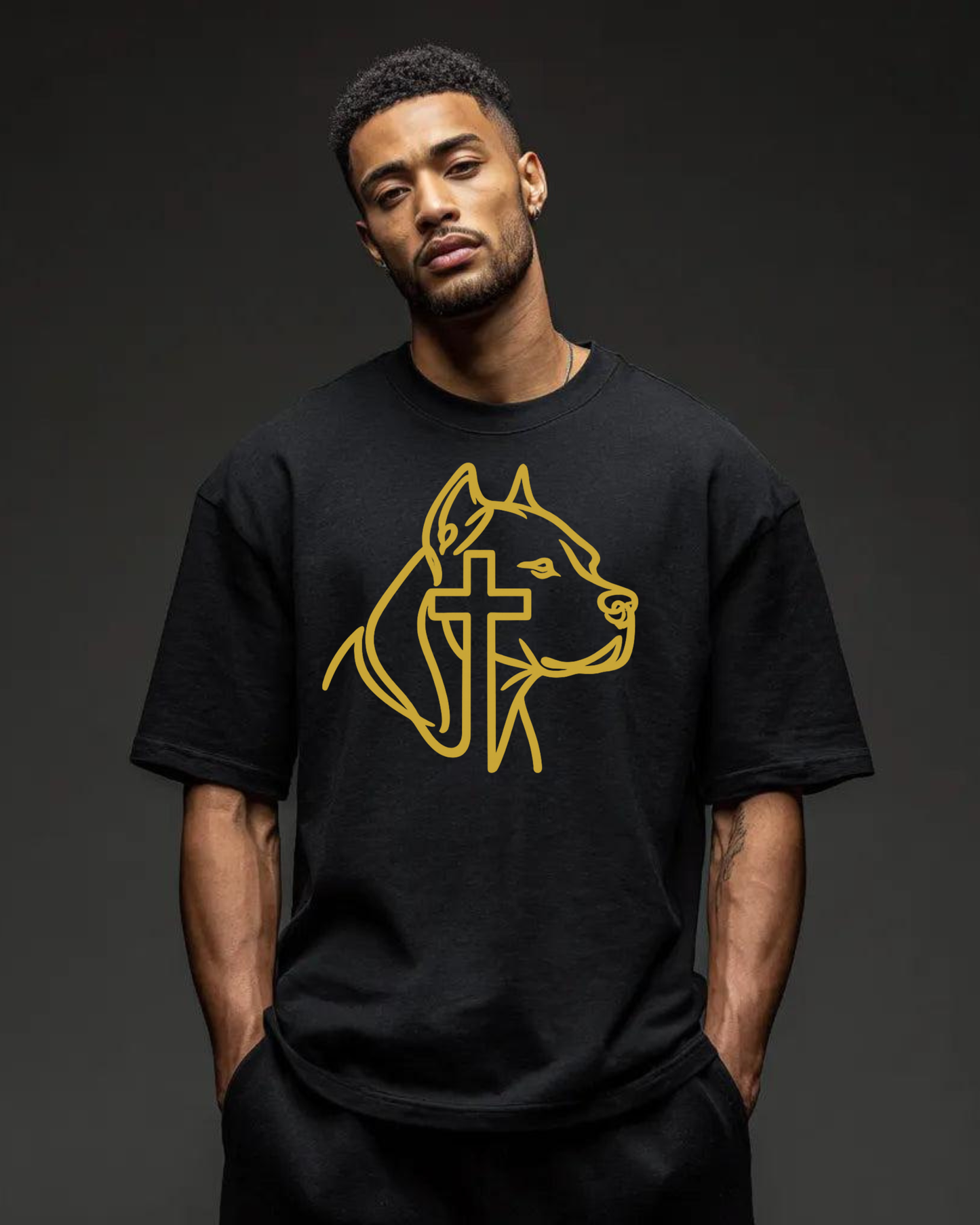 Faithful Bully Tee | Christian Pit Bull Shirt