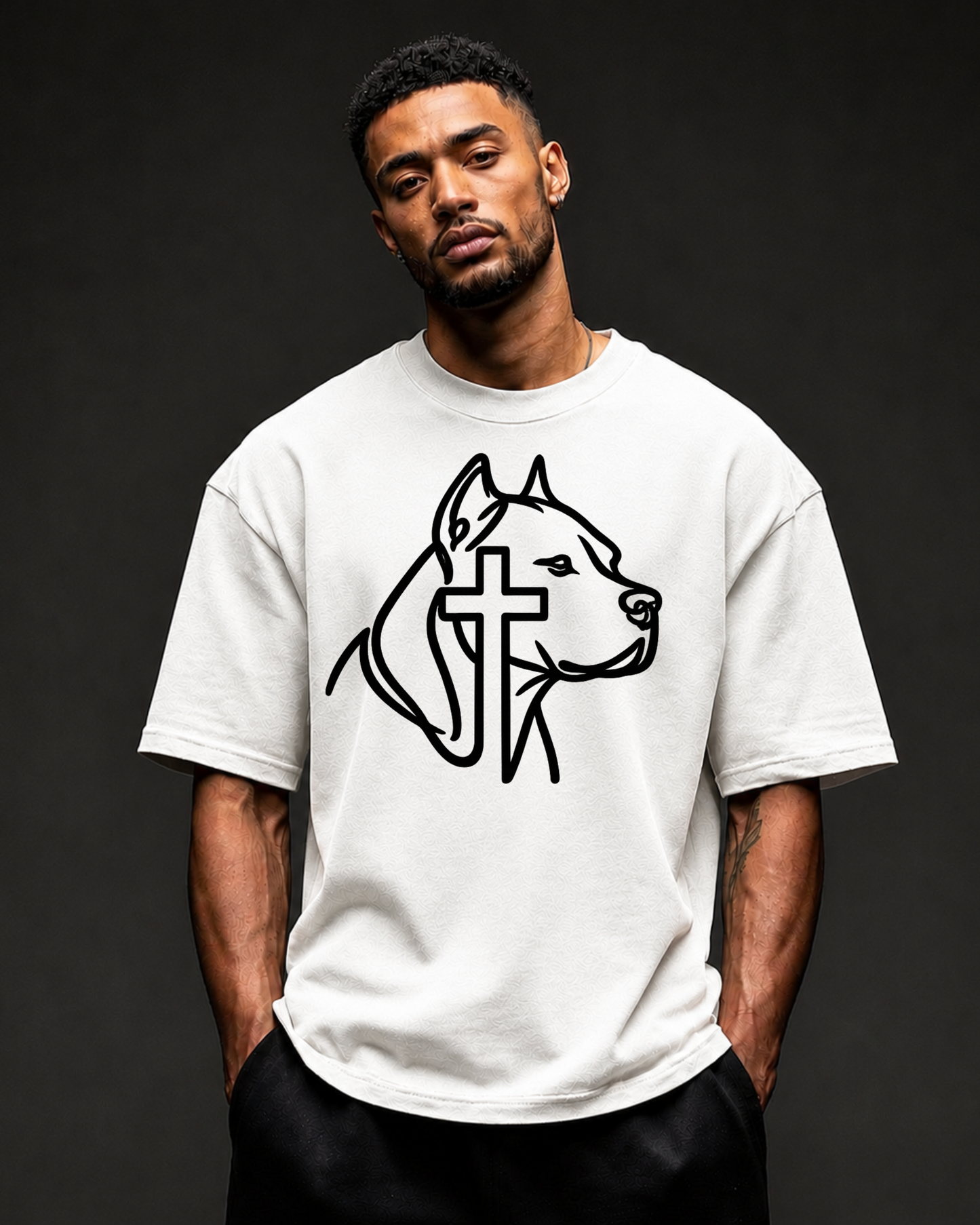 Faithful Bully Tee | Christian Pit Bull Shirt