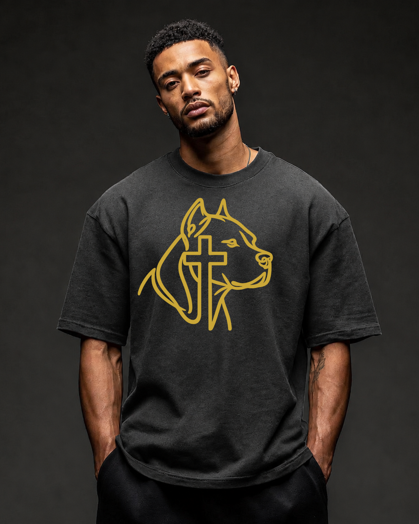 Faithful Bully Tee | Christian Pit Bull Shirt