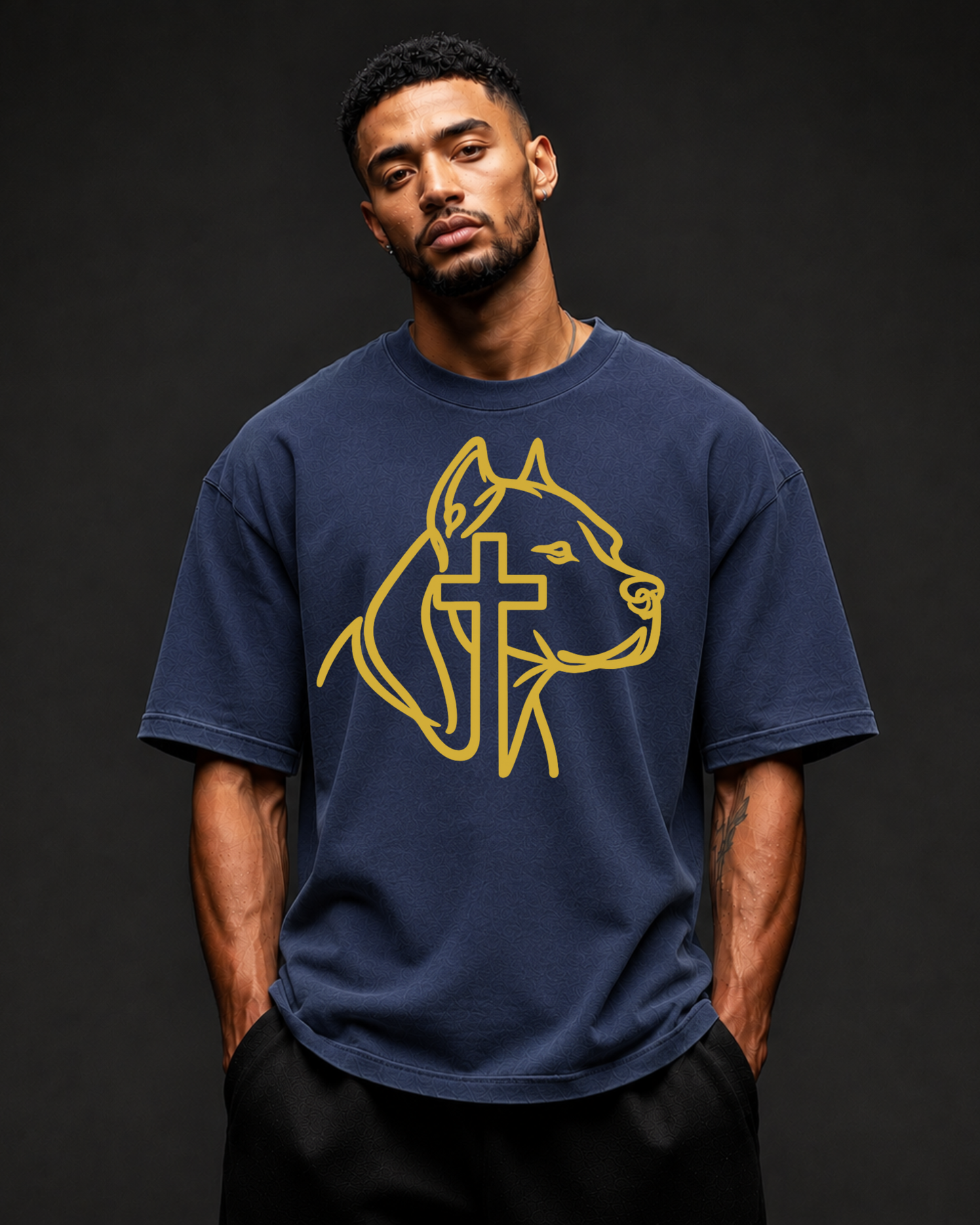 Faithful Bully Tee | Christian Pit Bull Shirt