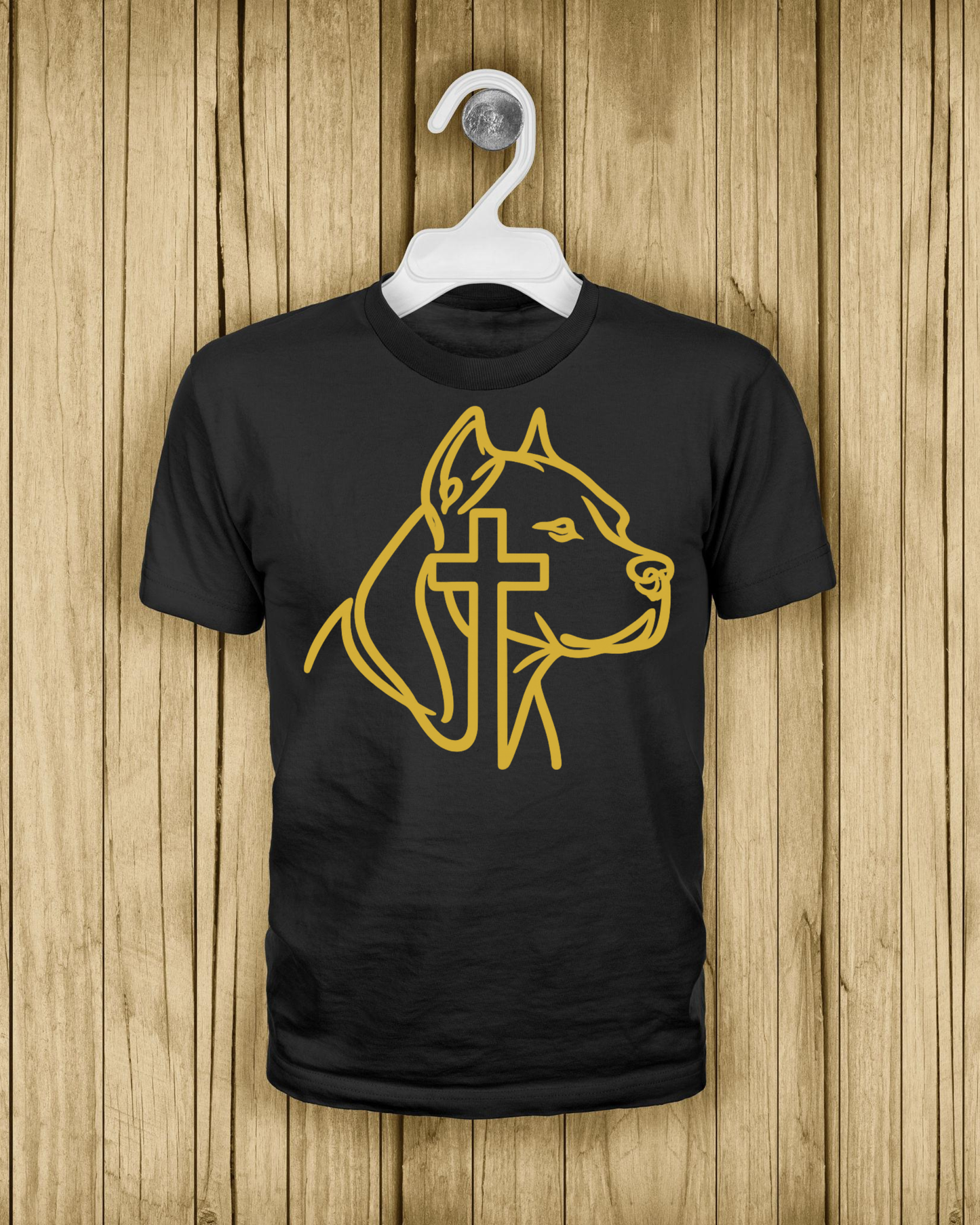 Faithful Bully Tee | Christian Pit Bull Shirt