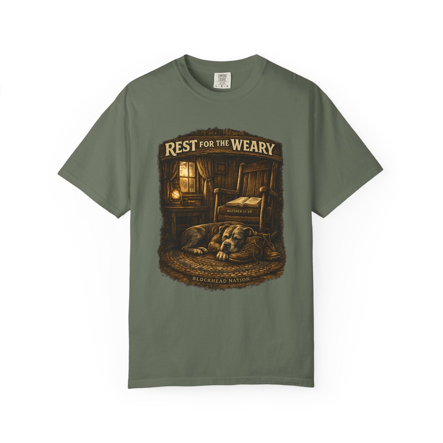Rest for the Weary Vintage Tee — Faithful Bully Collection