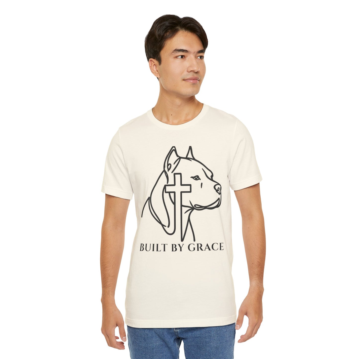 Built by Grace Pitbull Cross T-Shirt