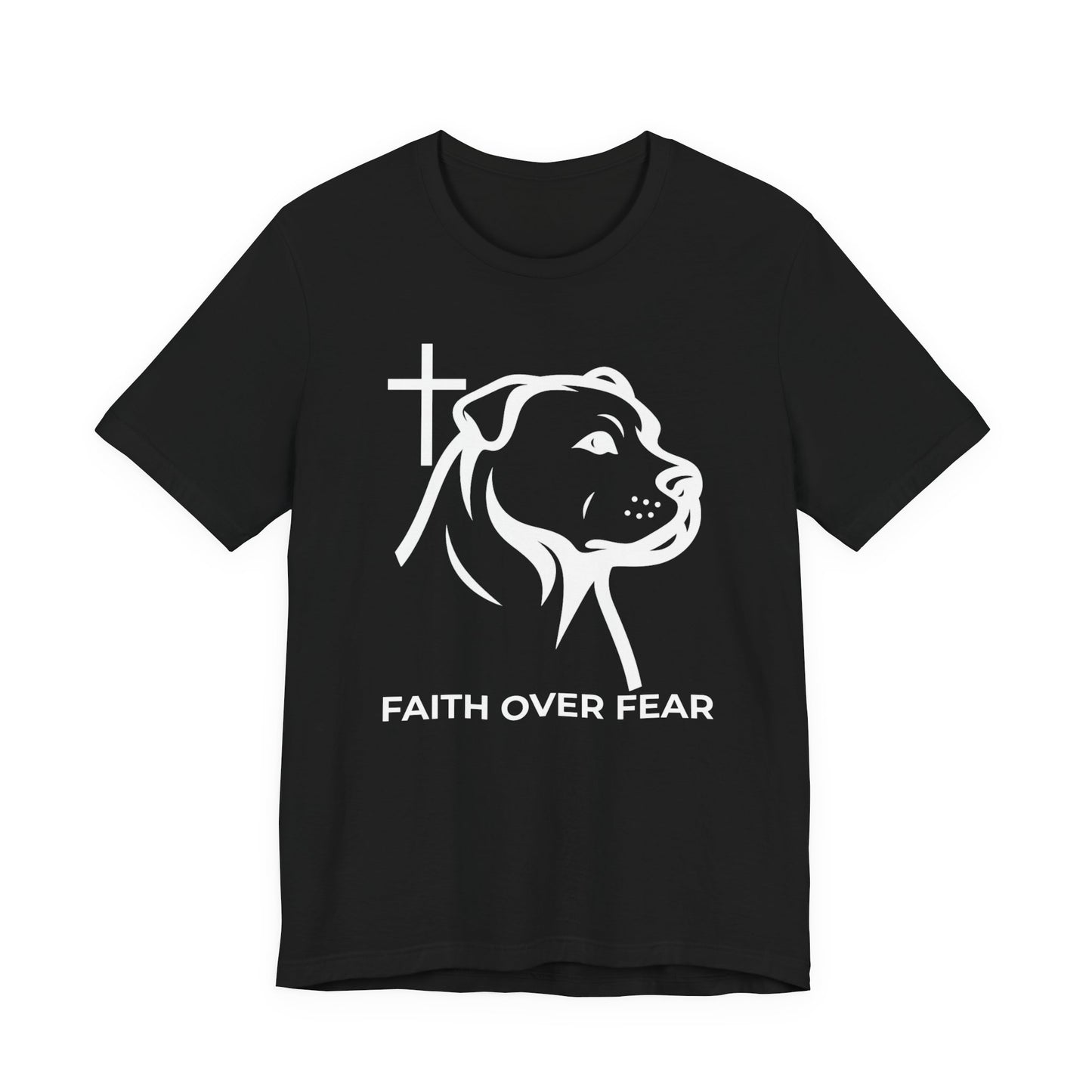 Faith Over Fear Tee - Faithful Bully Collection