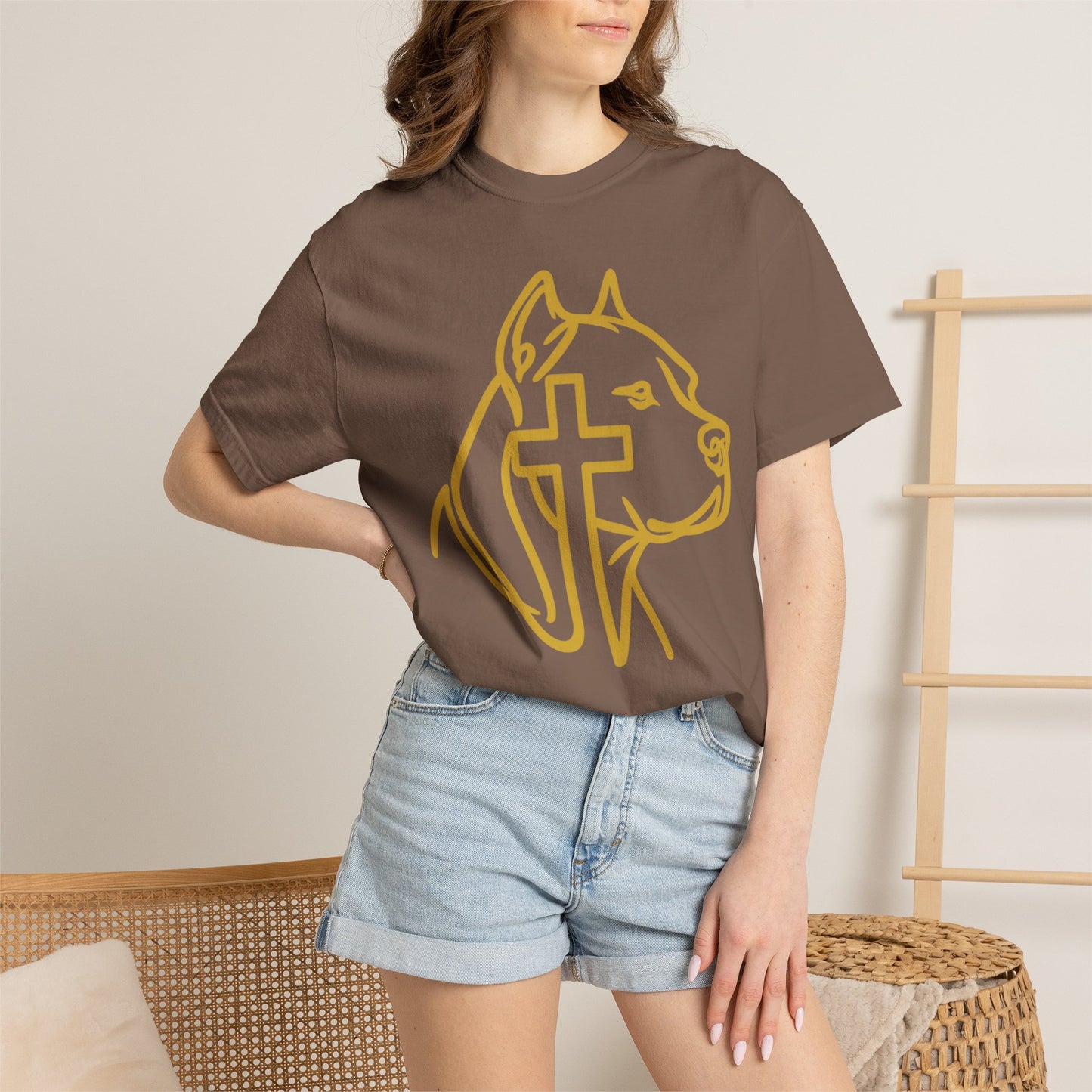 Faithful Bully Tee | Christian Pit Bull Shirt
