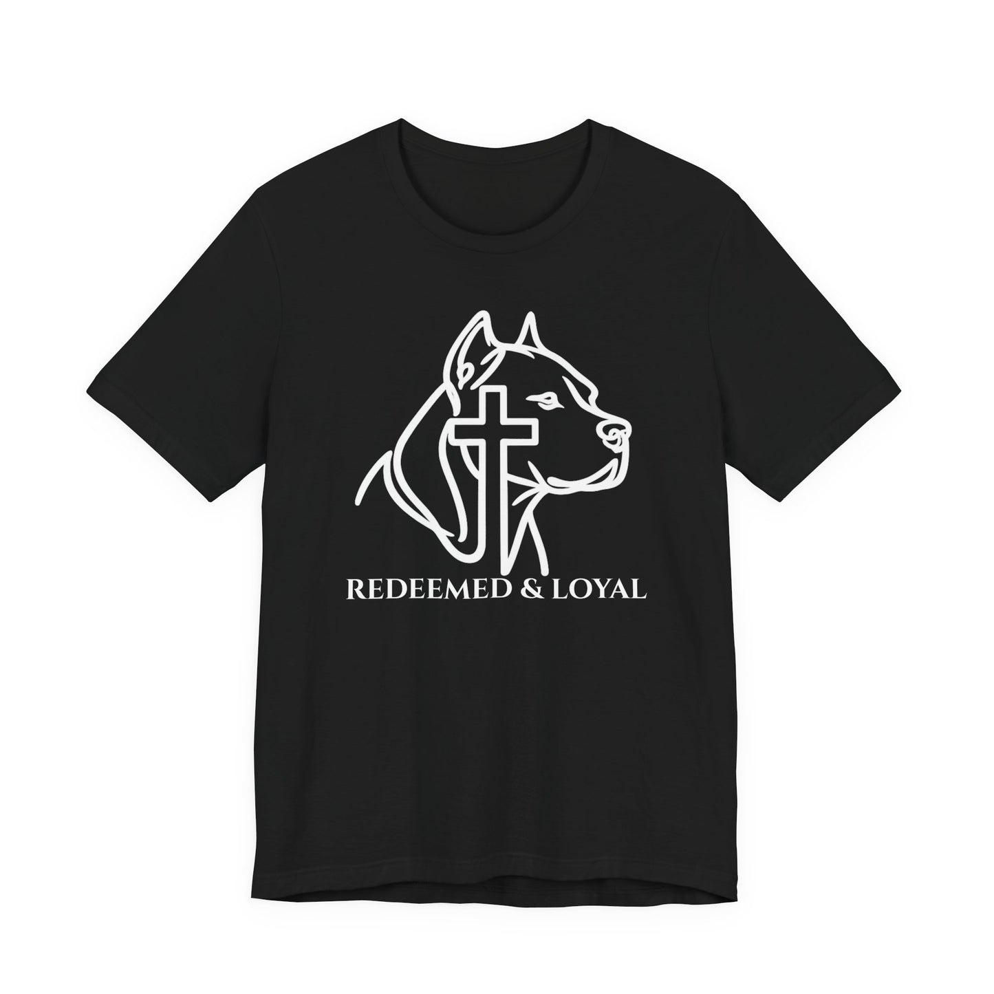 Redeemed & Loyal Tee | Christian Pit Bull Shirt