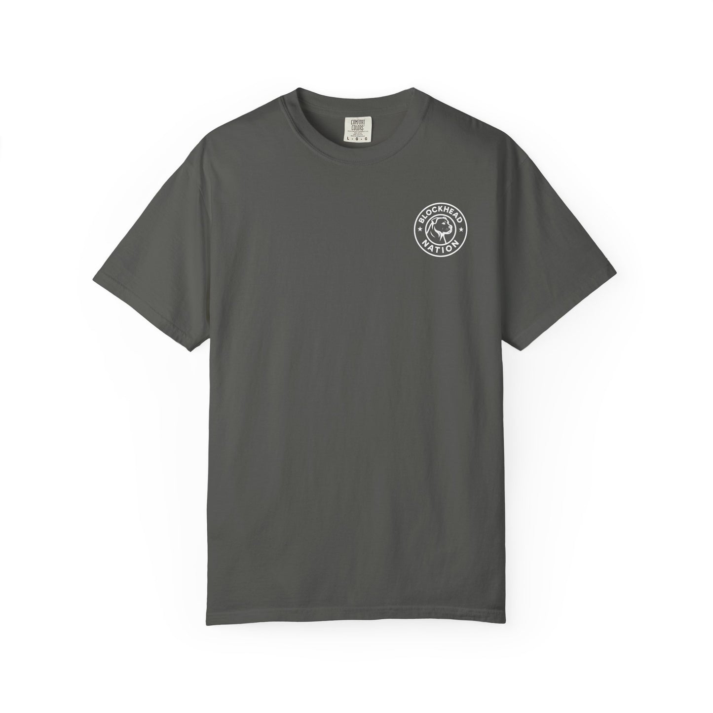 Blockhead Nation Left Chest Logo Tee