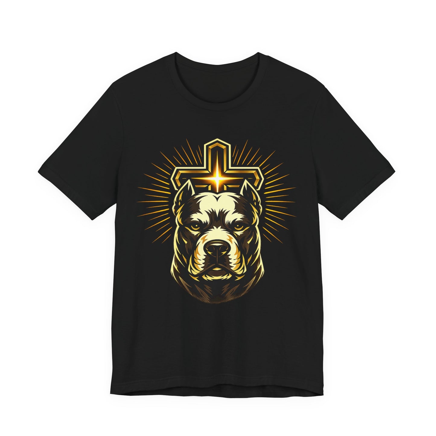 Walk by Faith Tee – Christian Pit Bull Shirt