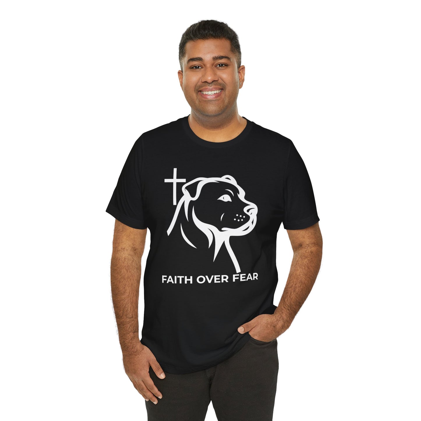 Faith Over Fear Tee - Faithful Bully Collection