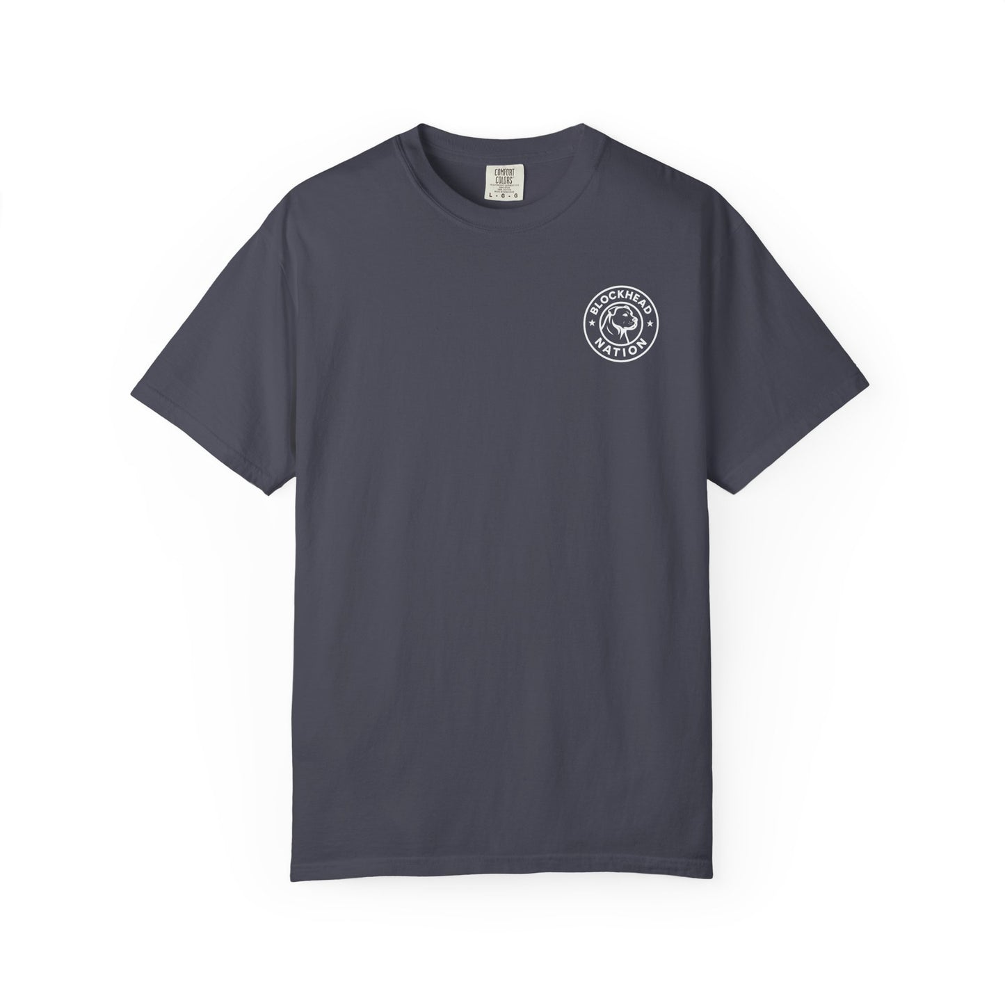 Blockhead Nation Left Chest Logo Tee