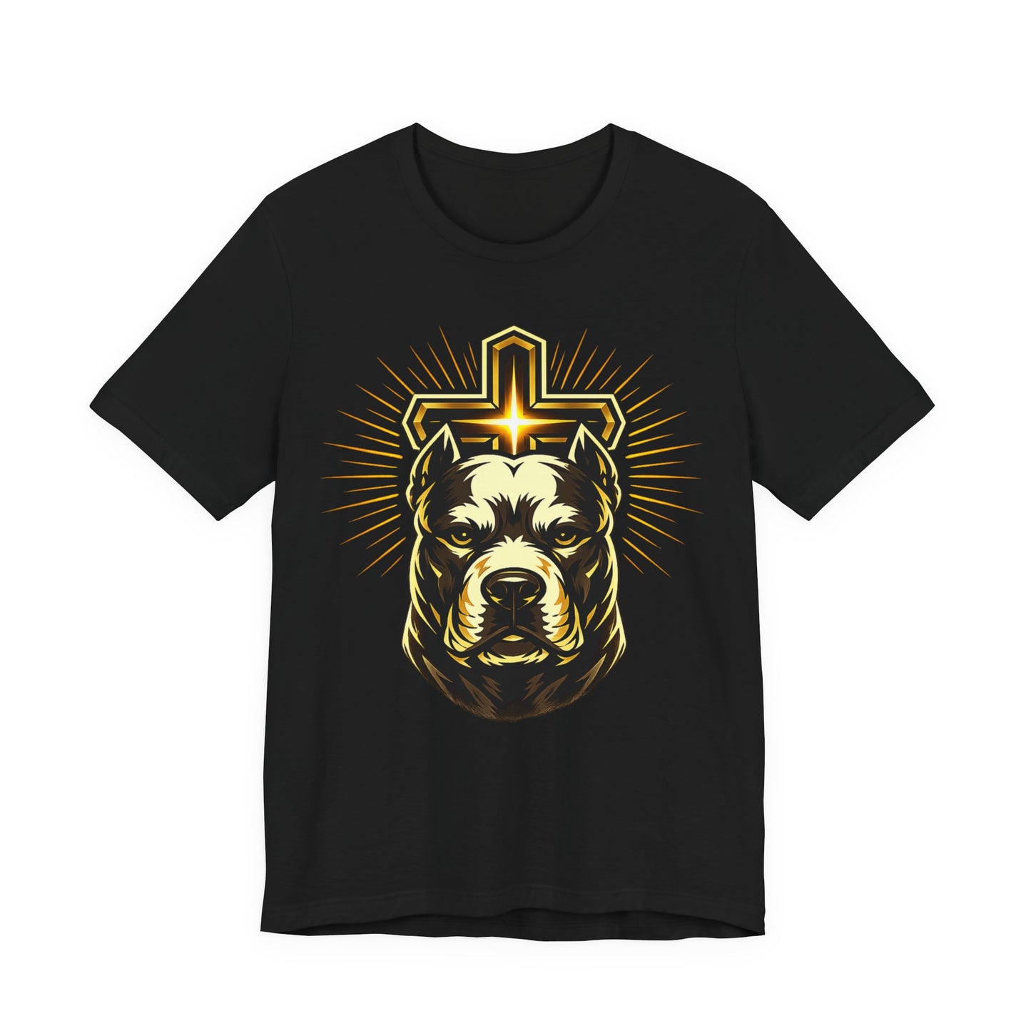 Walk by Faith Tee – Christian Pit Bull Shirt