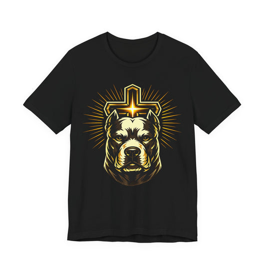 Walk by Faith Tee – Christian Pit Bull Shirt