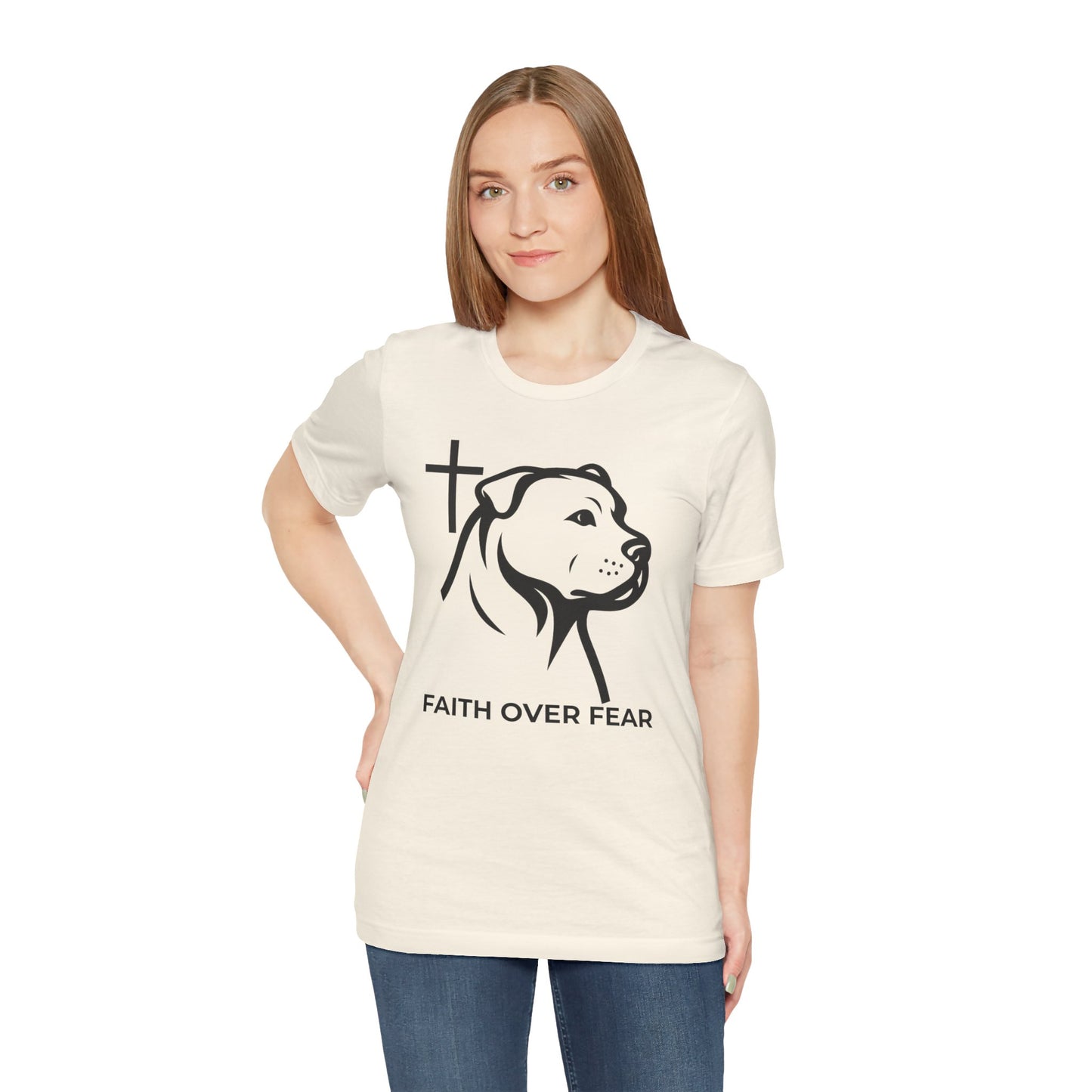 Faith Over Fear Tee - Faithful Bully Collection
