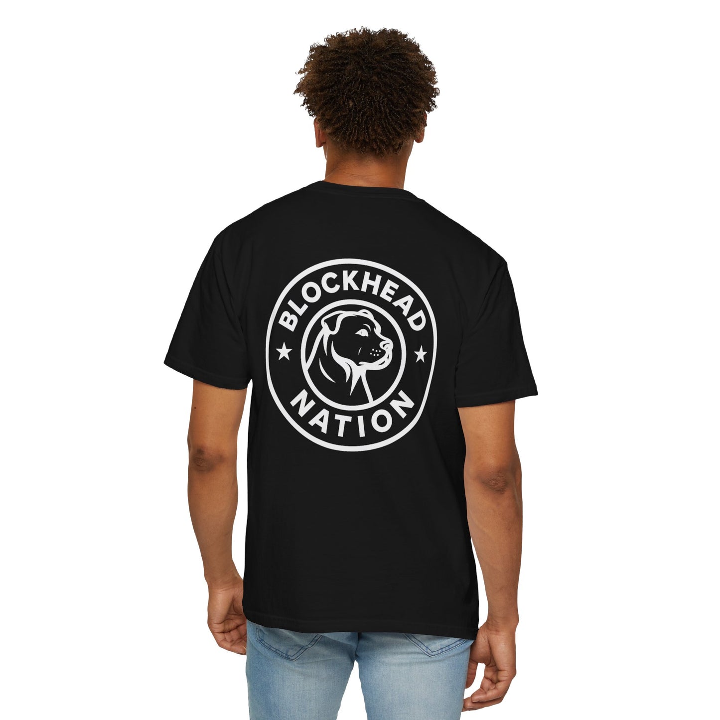 Blockhead Nation Back Logo Tee - Blockhead Essentials Collection