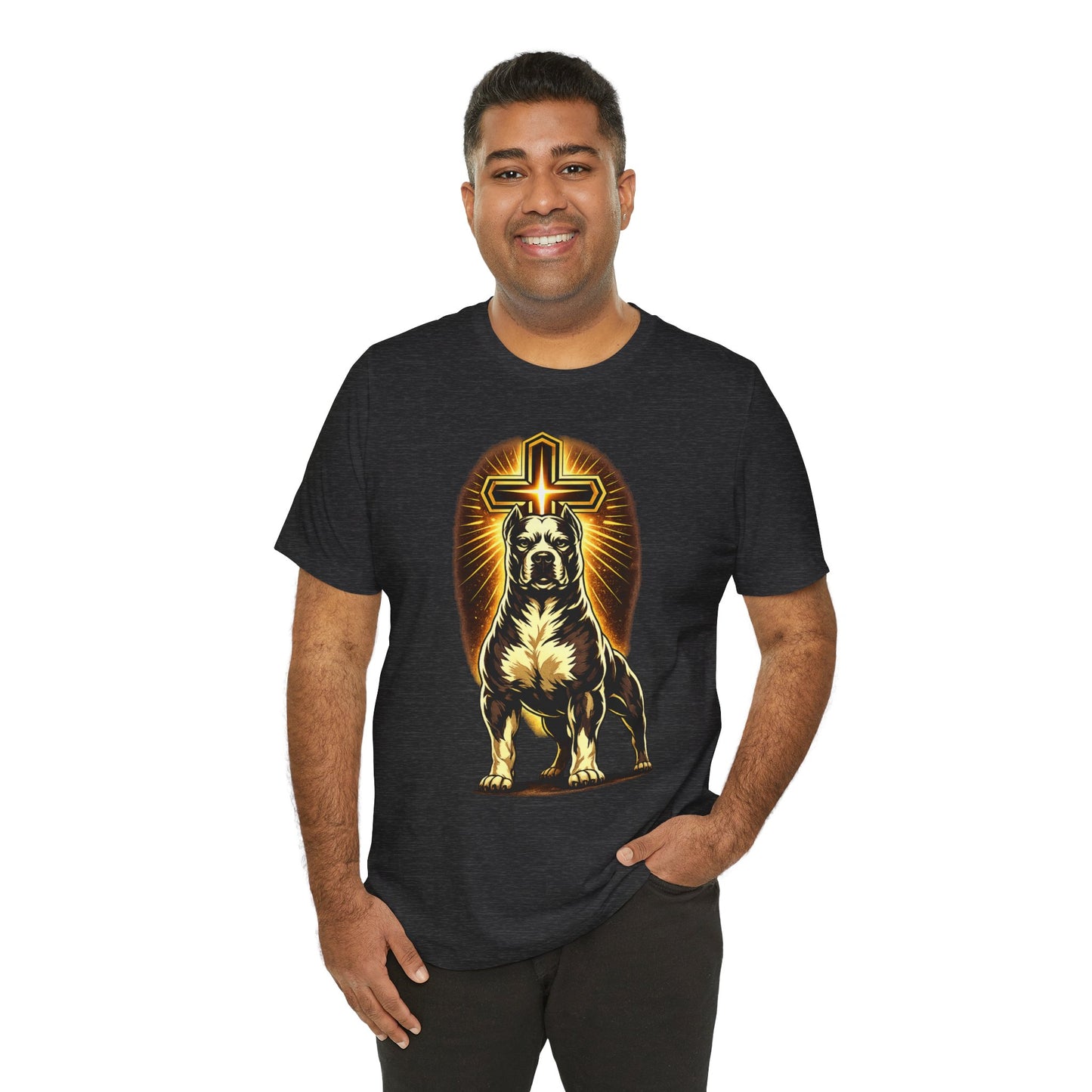 Faithful & Fearless Tee — Christian Pit Bull Shirt