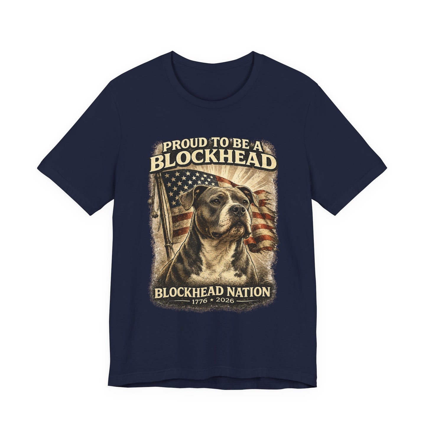 Proud To Be A Blockhead Tee – All-American Blockheads Collection