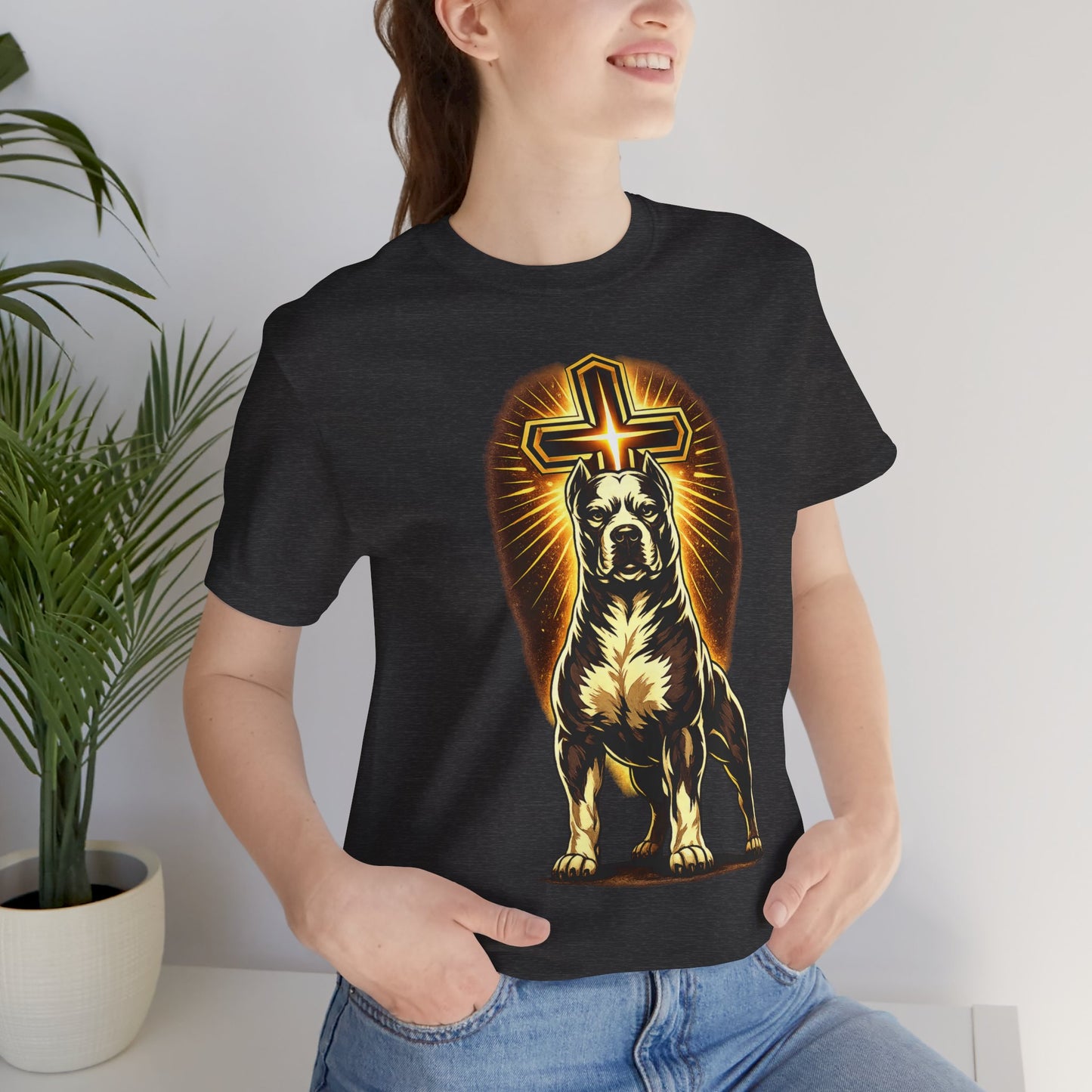 Faithful & Fearless Tee — Christian Pit Bull Shirt