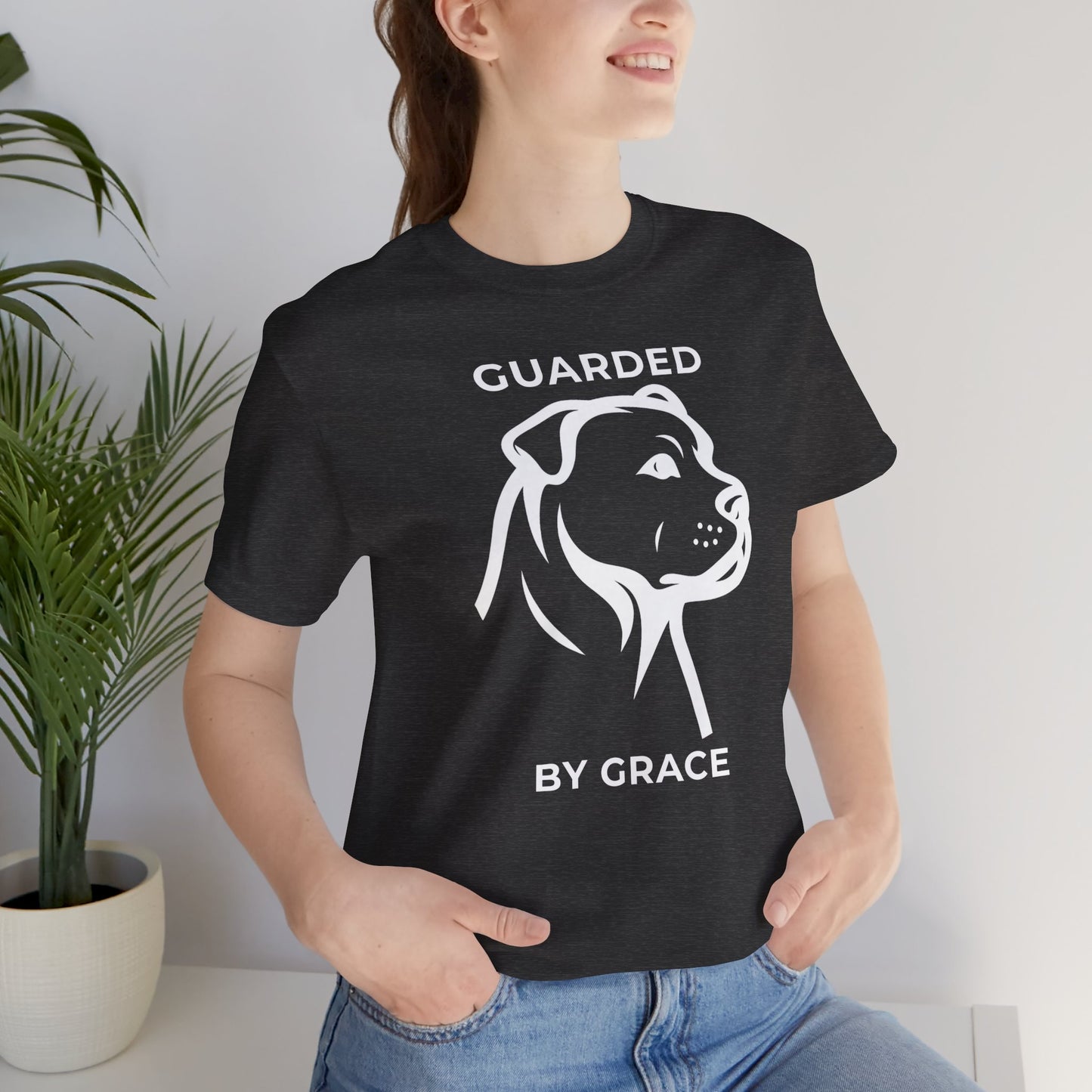 Guarded By Grace Tee | Christian Pit Bull Shirt