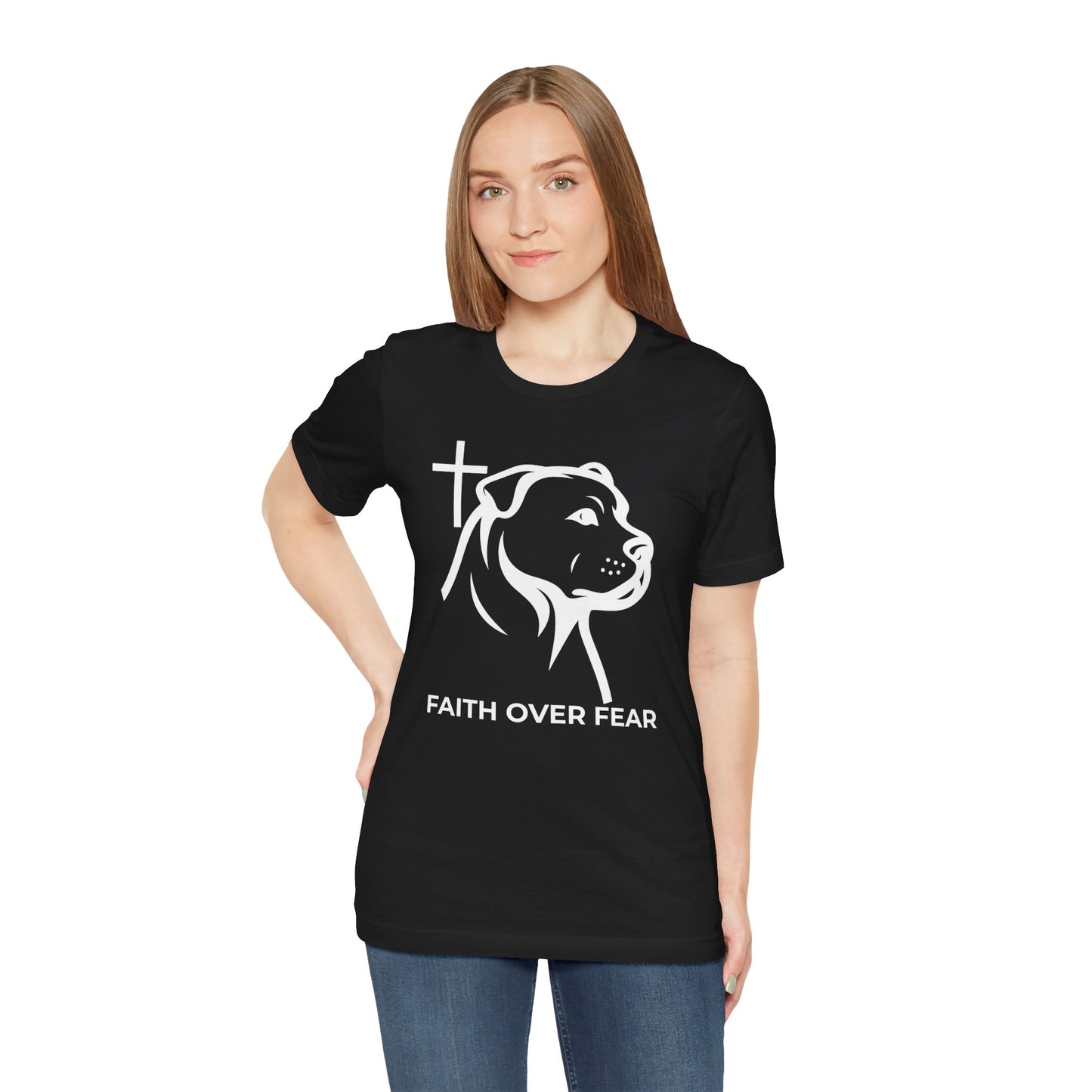Faith Over Fear Tee - Faithful Bully Collection