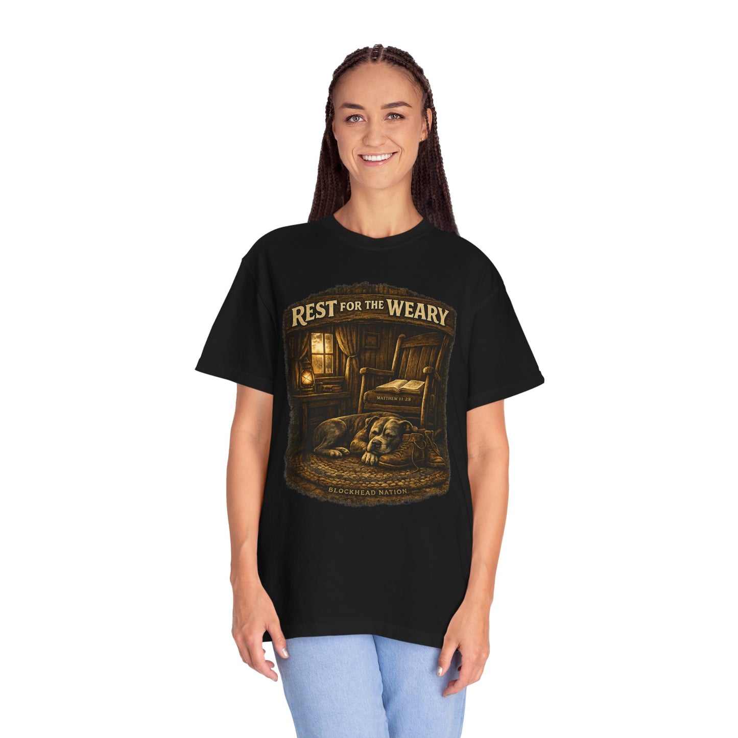 Rest for the Weary Vintage Tee — Faithful Bully Collection