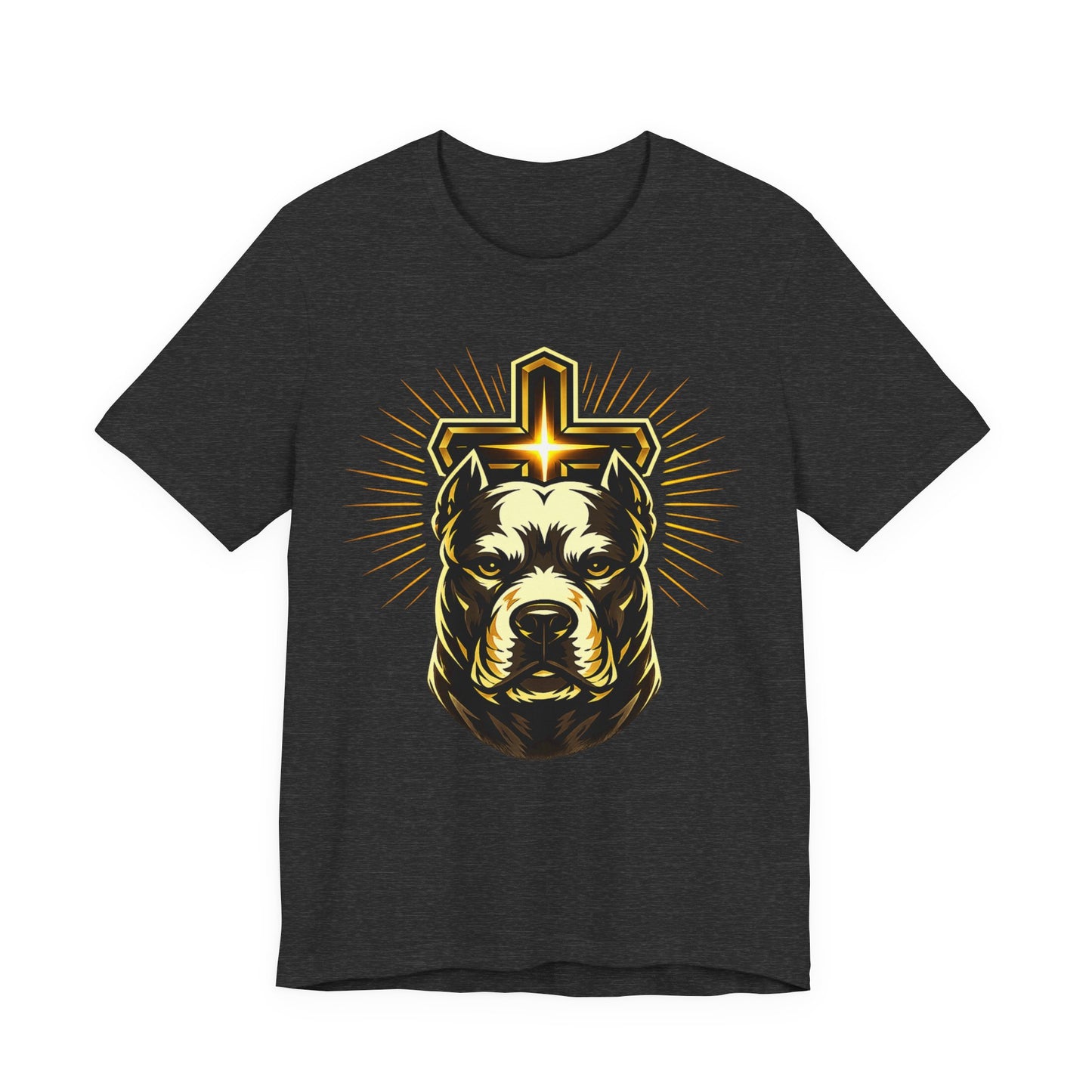 Walk by Faith Tee – Christian Pit Bull Shirt
