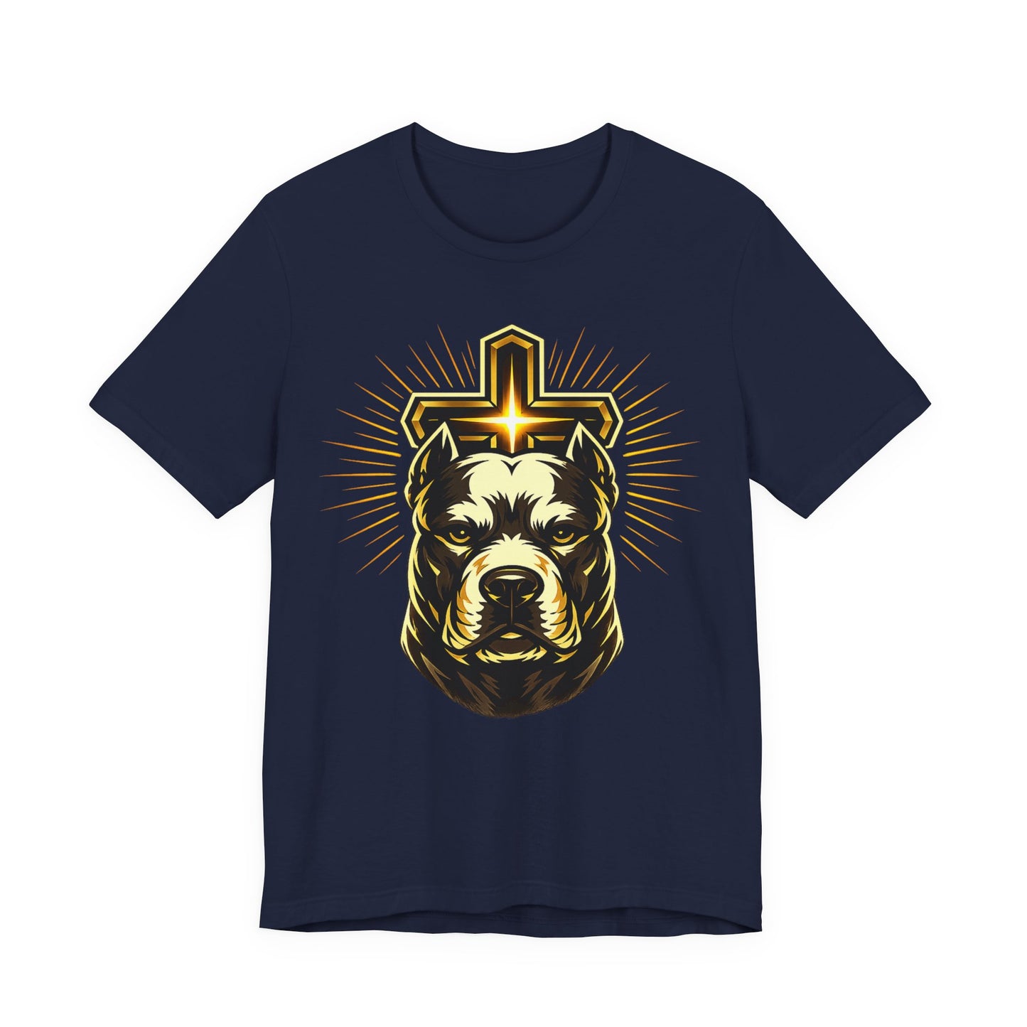 Walk by Faith Tee – Christian Pit Bull Shirt