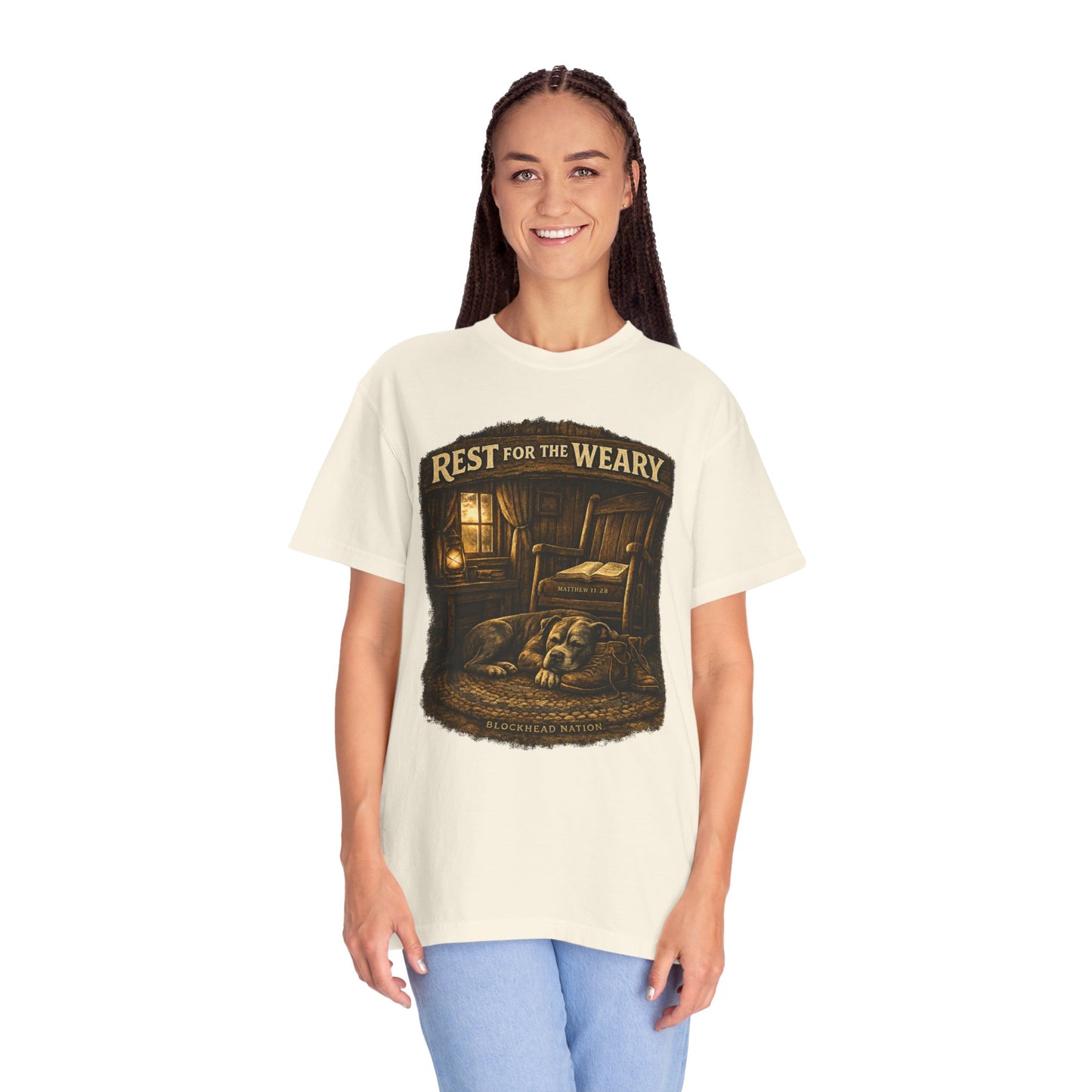 Rest for the Weary Vintage Tee — Faithful Bully Collection