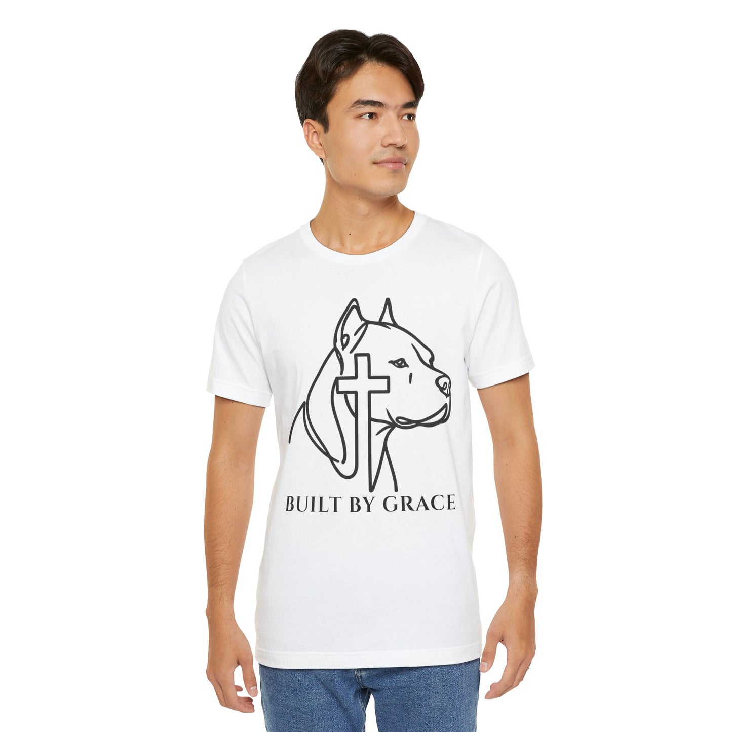 Built by Grace Pitbull Cross T-Shirt