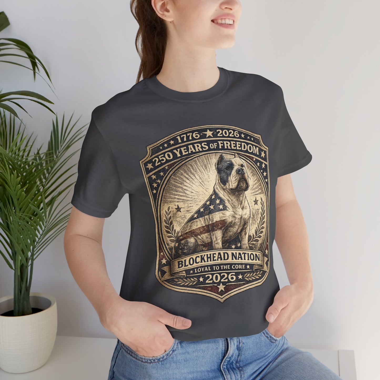 250 Years of Freedom Tee – All-American Blockheads Collection