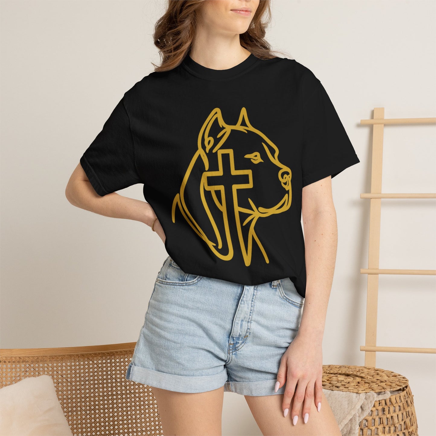Faithful Bully Tee | Christian Pit Bull Shirt