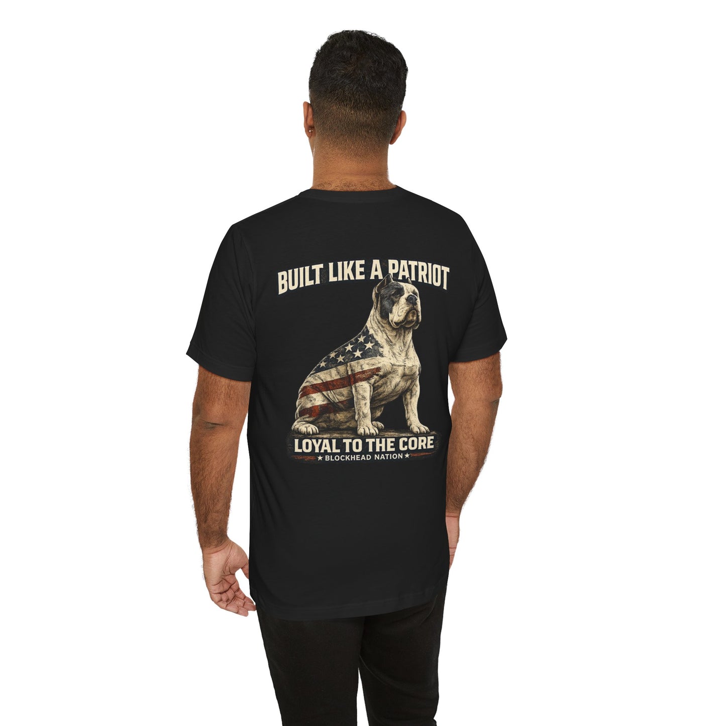 Built Like A Patriot Tee — All-American Blockheads Collection