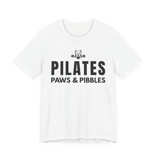 Pilates Paws & Pibbles Tee - Iron Blockheads Collection
