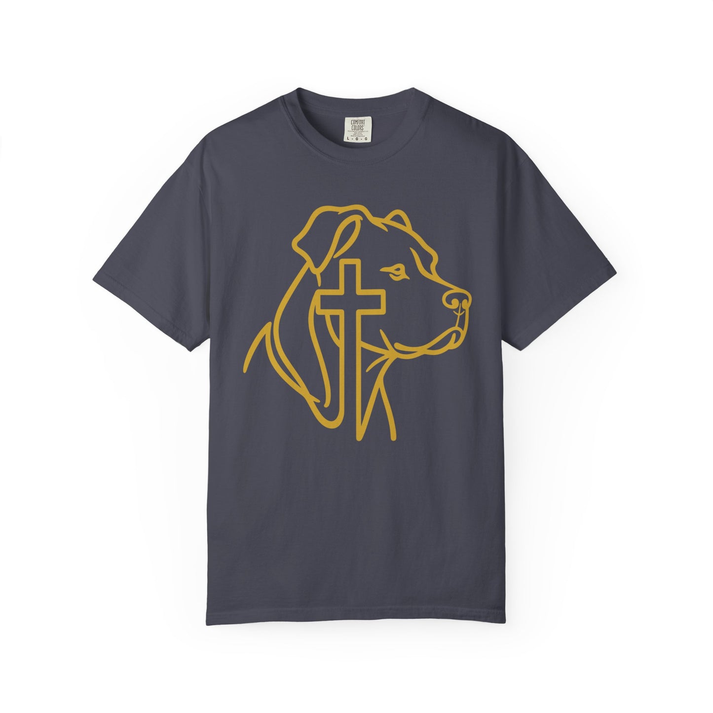 Faithful Bully (Natural Ears) Tee | Christian Pit Bull Shirt