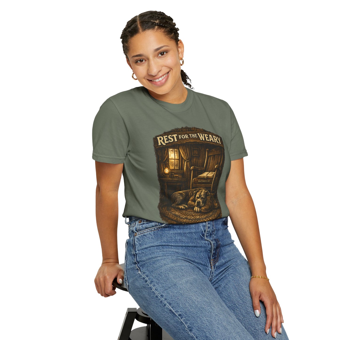 Rest for the Weary Vintage Tee — Faithful Bully Collection