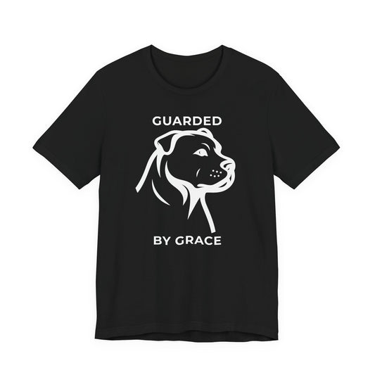 Guarded By Grace Tee | Christian Pit Bull Shirt