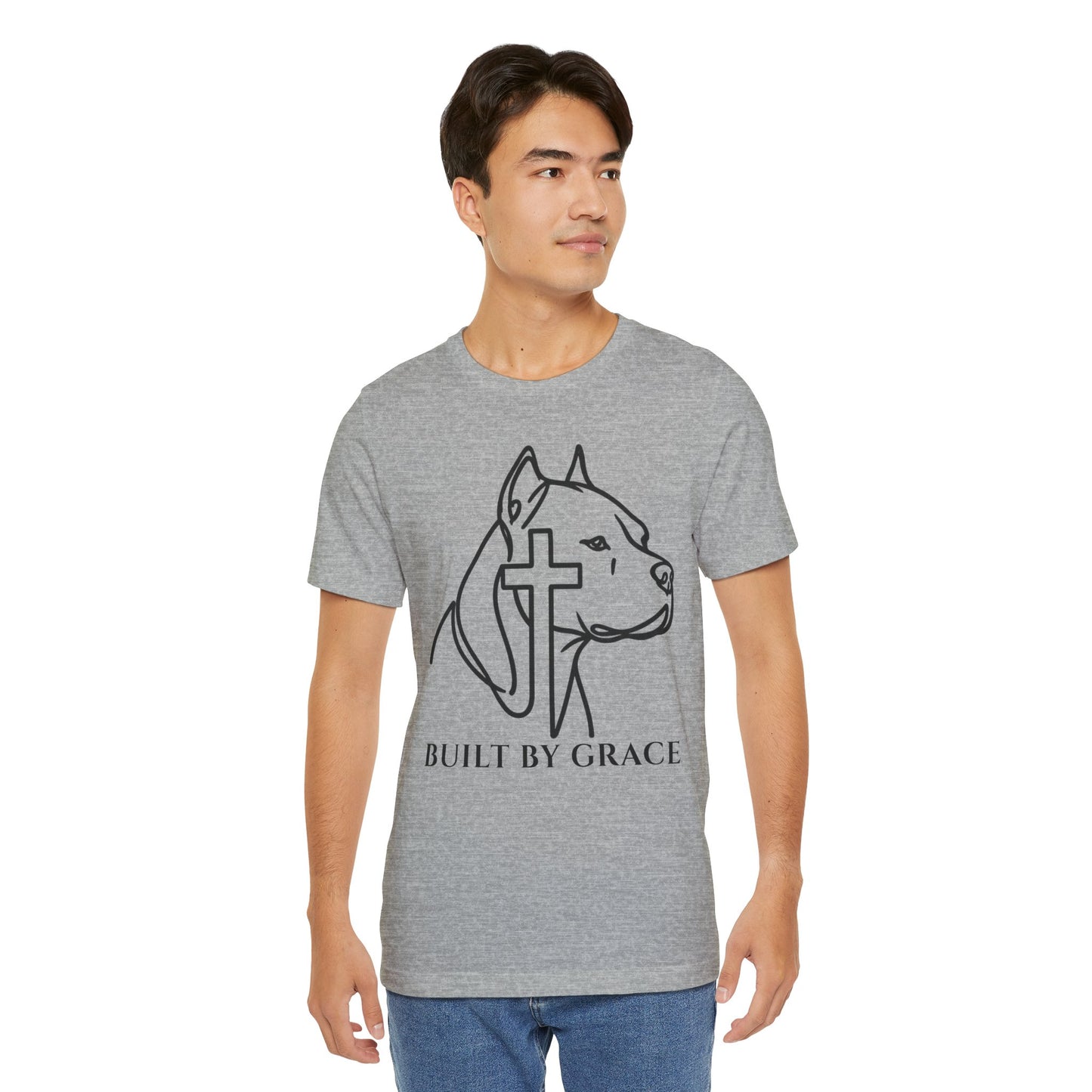 Built by Grace Pitbull Cross T-Shirt