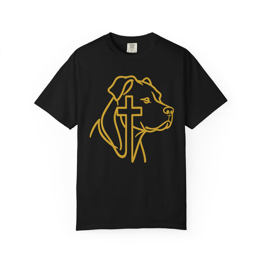 Faithful Bully (Natural Ears) Tee | Christian Pit Bull Shirt