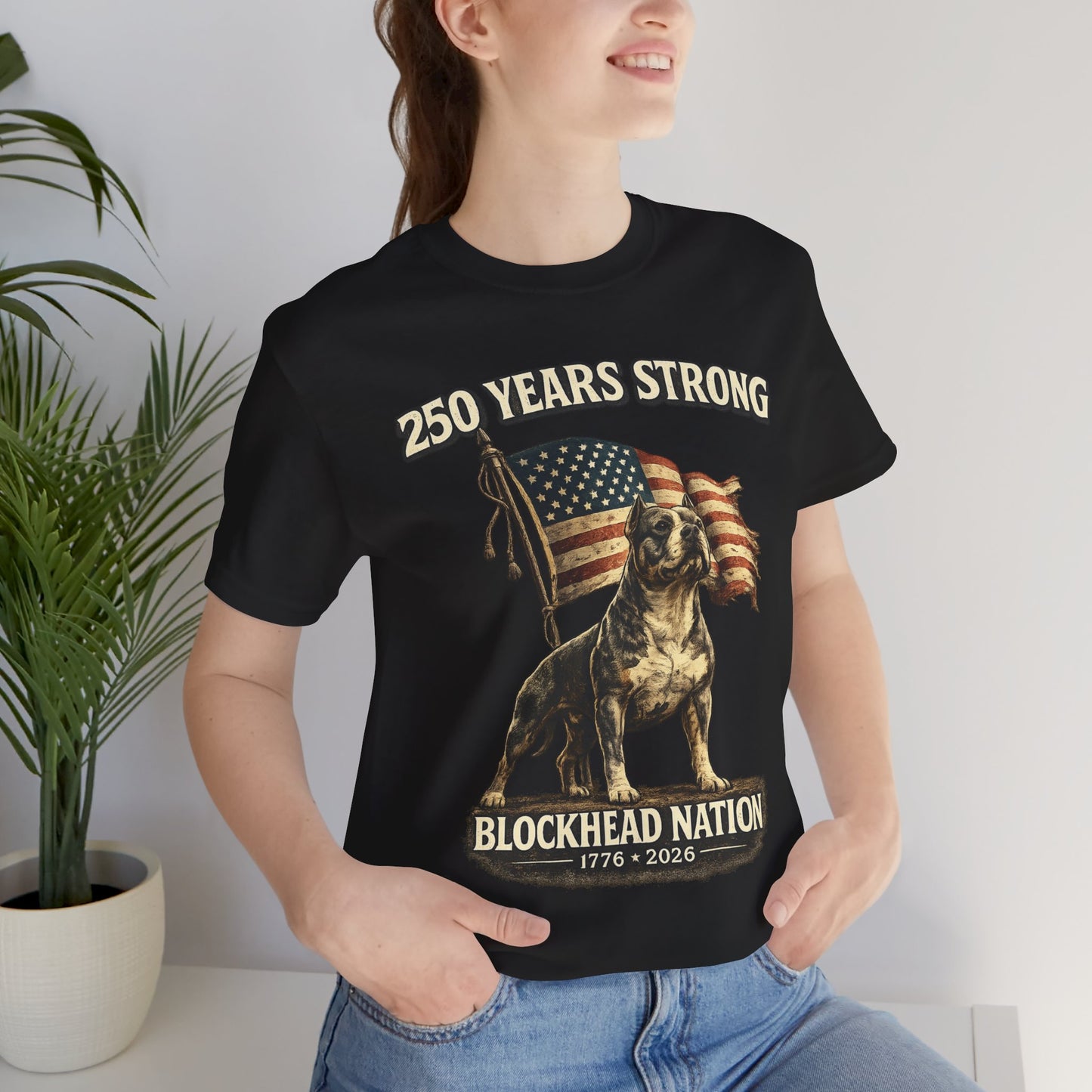 250 Years Strong Tee - All-American Blockheads Collection