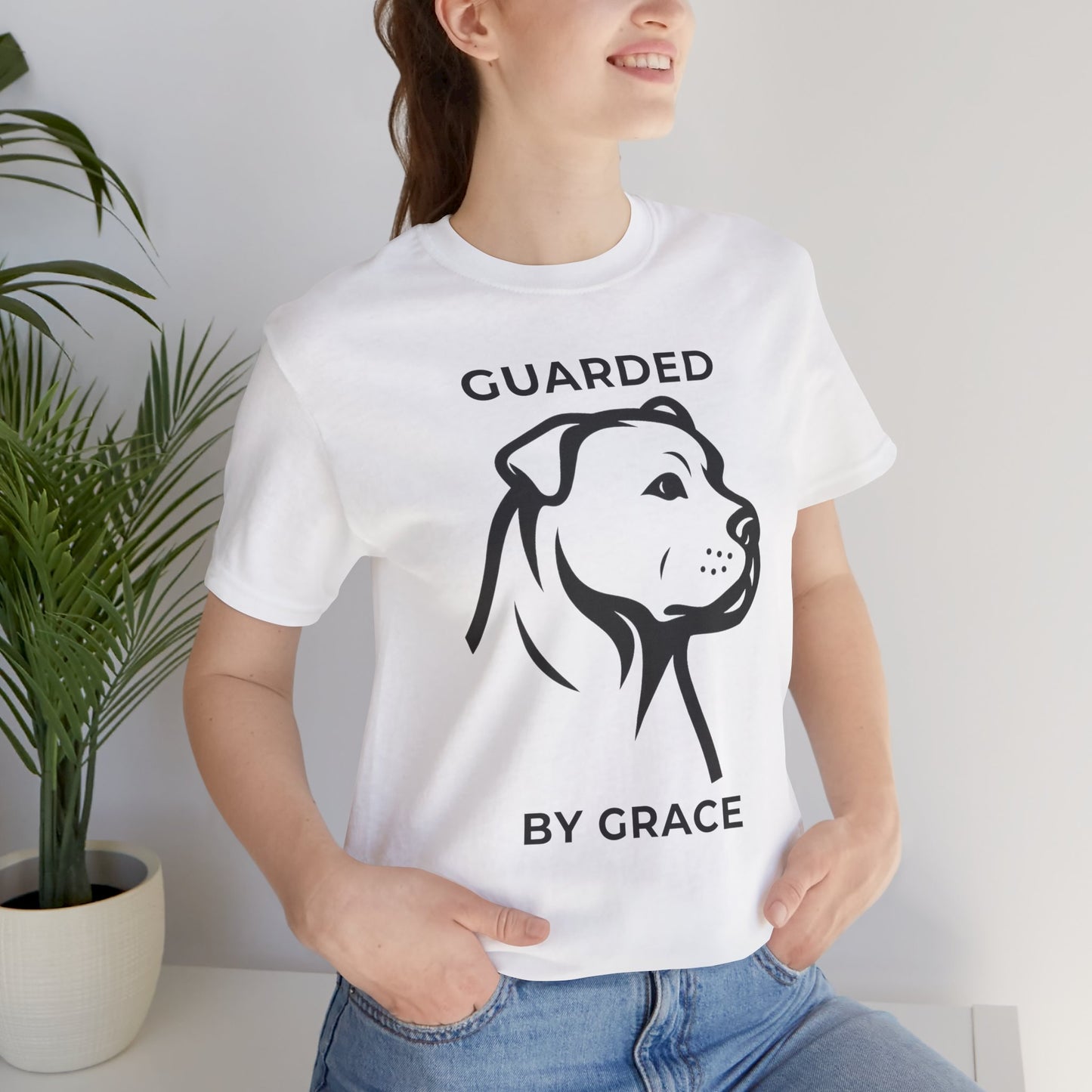 Guarded By Grace Tee | Christian Pit Bull Shirt